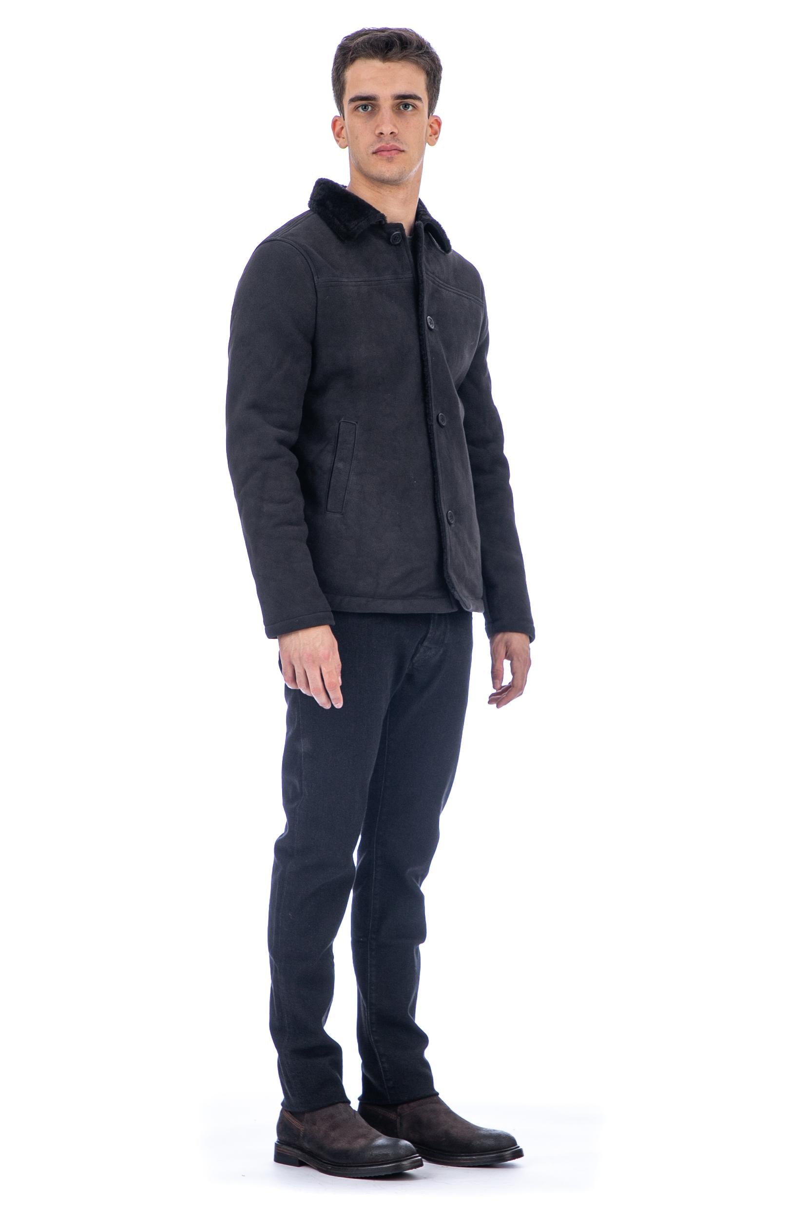 Giorgio Brato Montone cappotto GU23F14023MEVL DARK EAGLE 