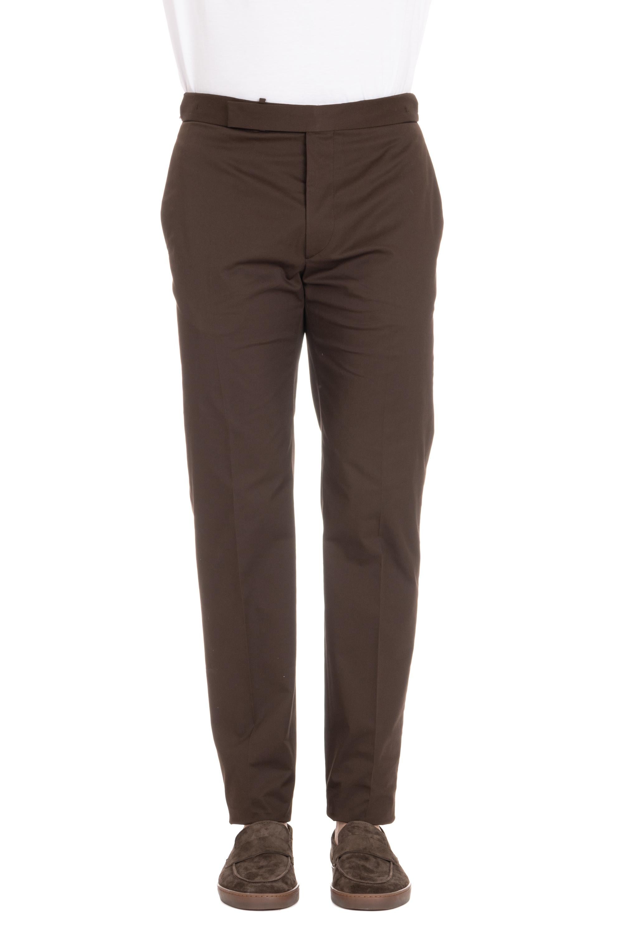 Pantalone in rasatello di cotone mod. Newbros P-NEWBROS I70010 U/2 M1411 Tagliatore 