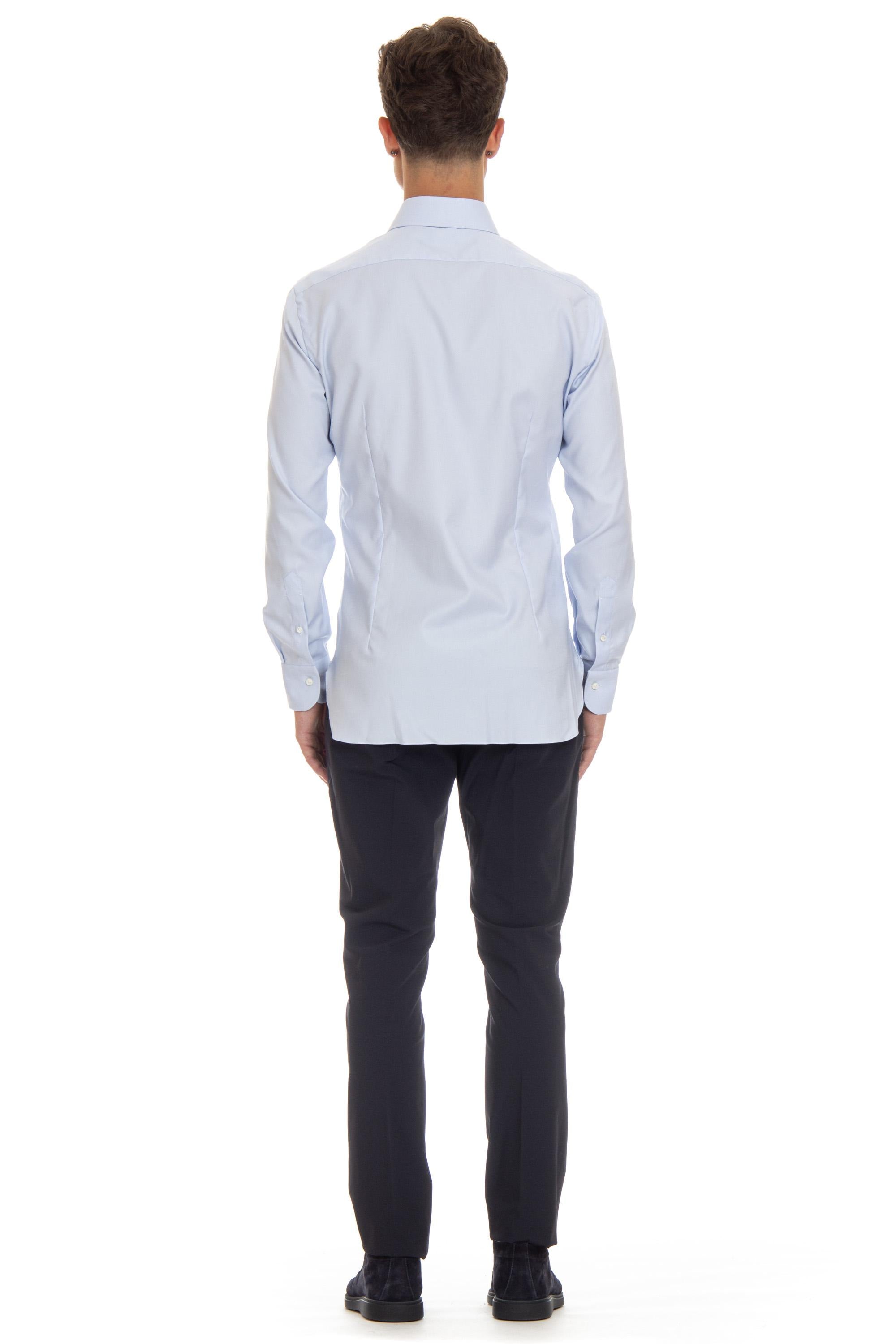 Camicia in oxford di cotone linea Journey anti stropicciamento I1U13P0144203.U/2 0002 Barba 