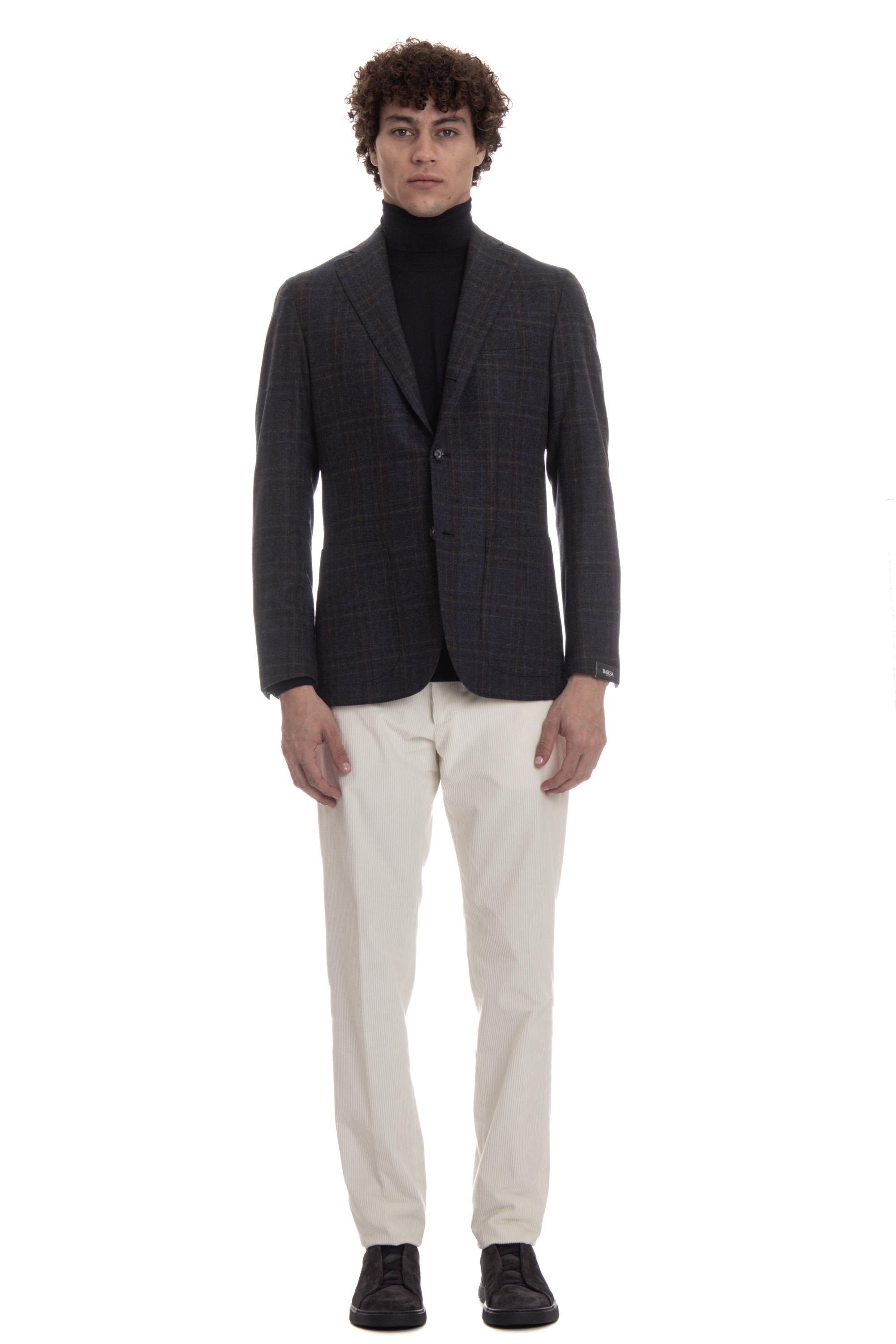 Barba Giacca sartoriale principe di galles JJ 43004 0001 