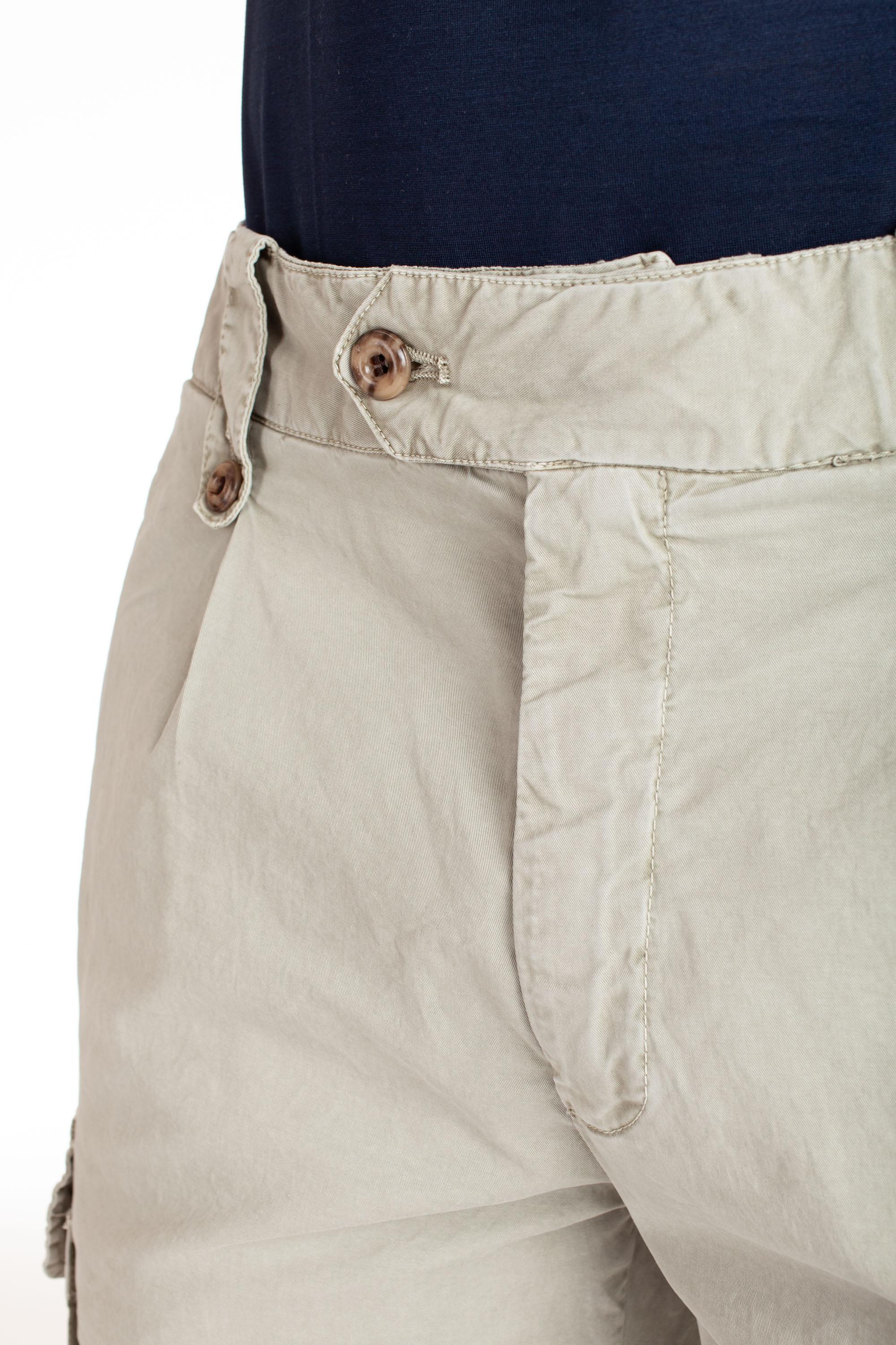 Myths Pantalone cargo archivio in cotone delavè mod. Ares 24M15L 20-FR F25 