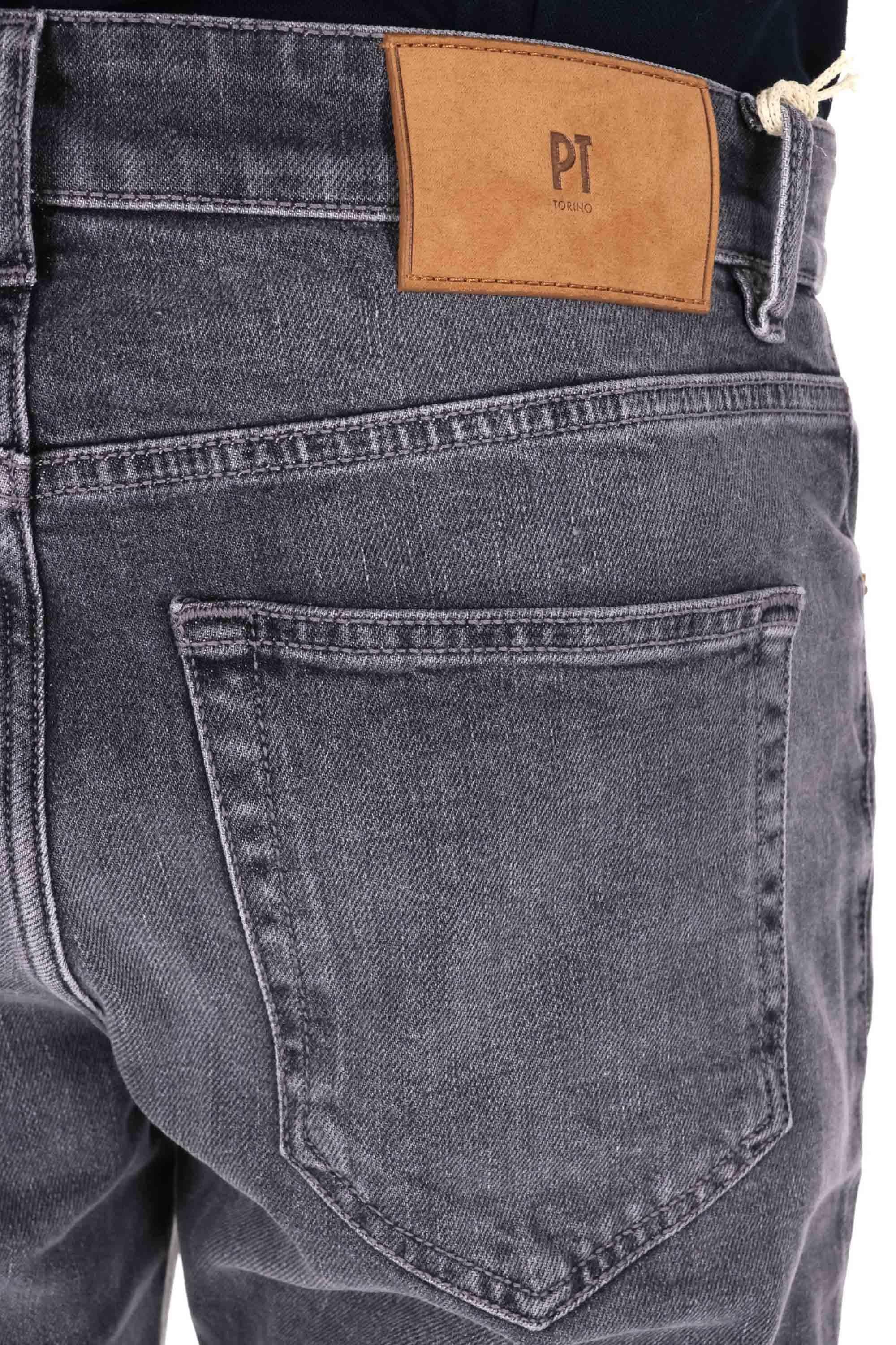 PT Denim Jeans tapered Reggae in cotone comfort C5TP05B0 CA2440 MI27 