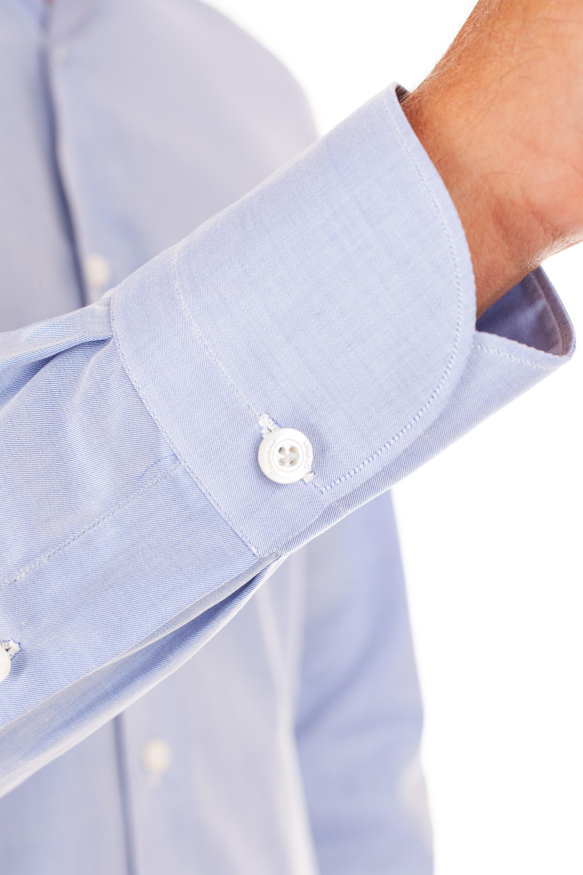 Finamore Camicia sartoriale in twill 170/2 linea milano 2MZNPSZ 840628 C0495Z 03 
