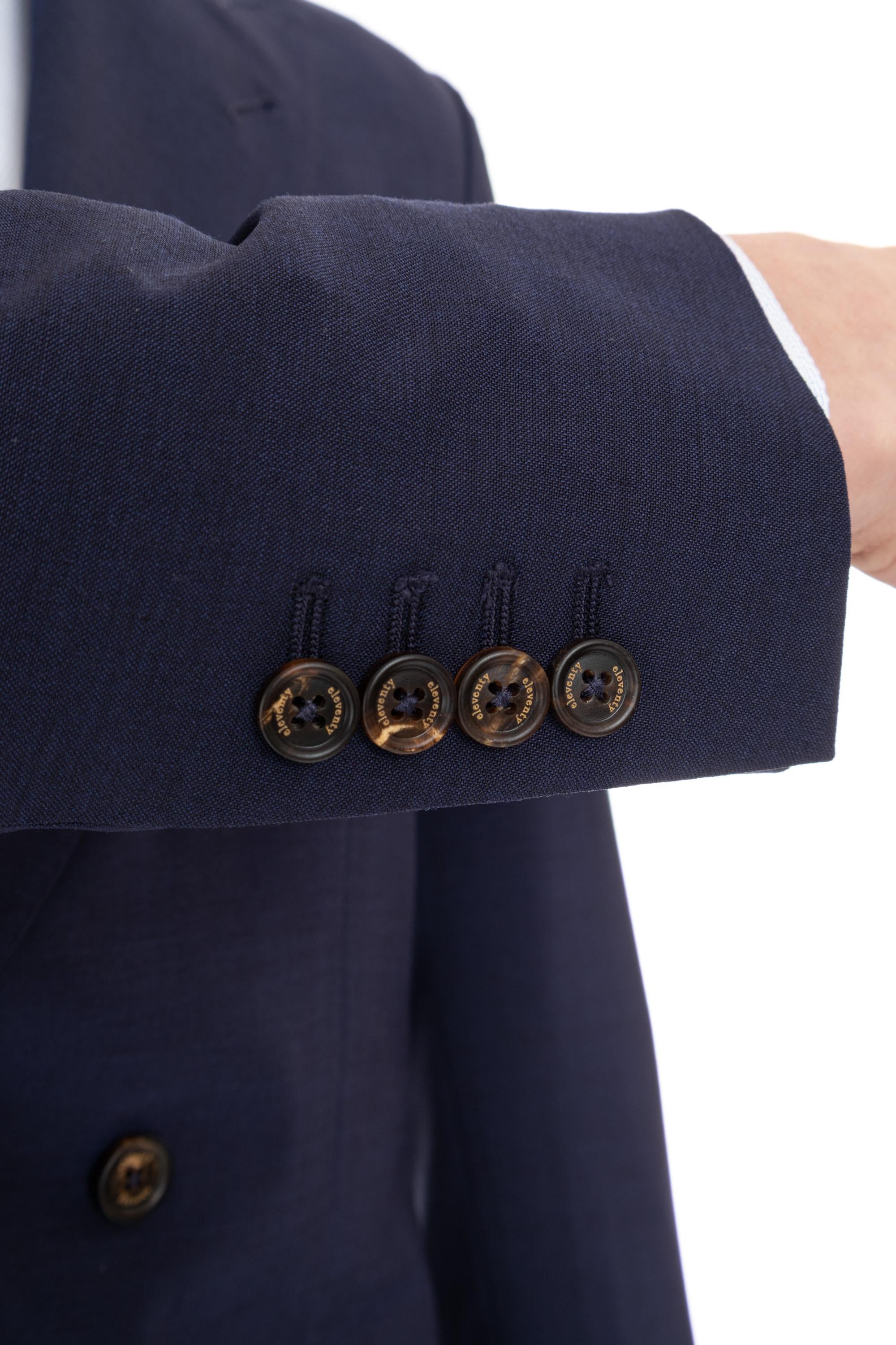 Eleventy Abito doppiopetto destrutturato in lana comfort M75ABUB01 TES0A053 11NN 