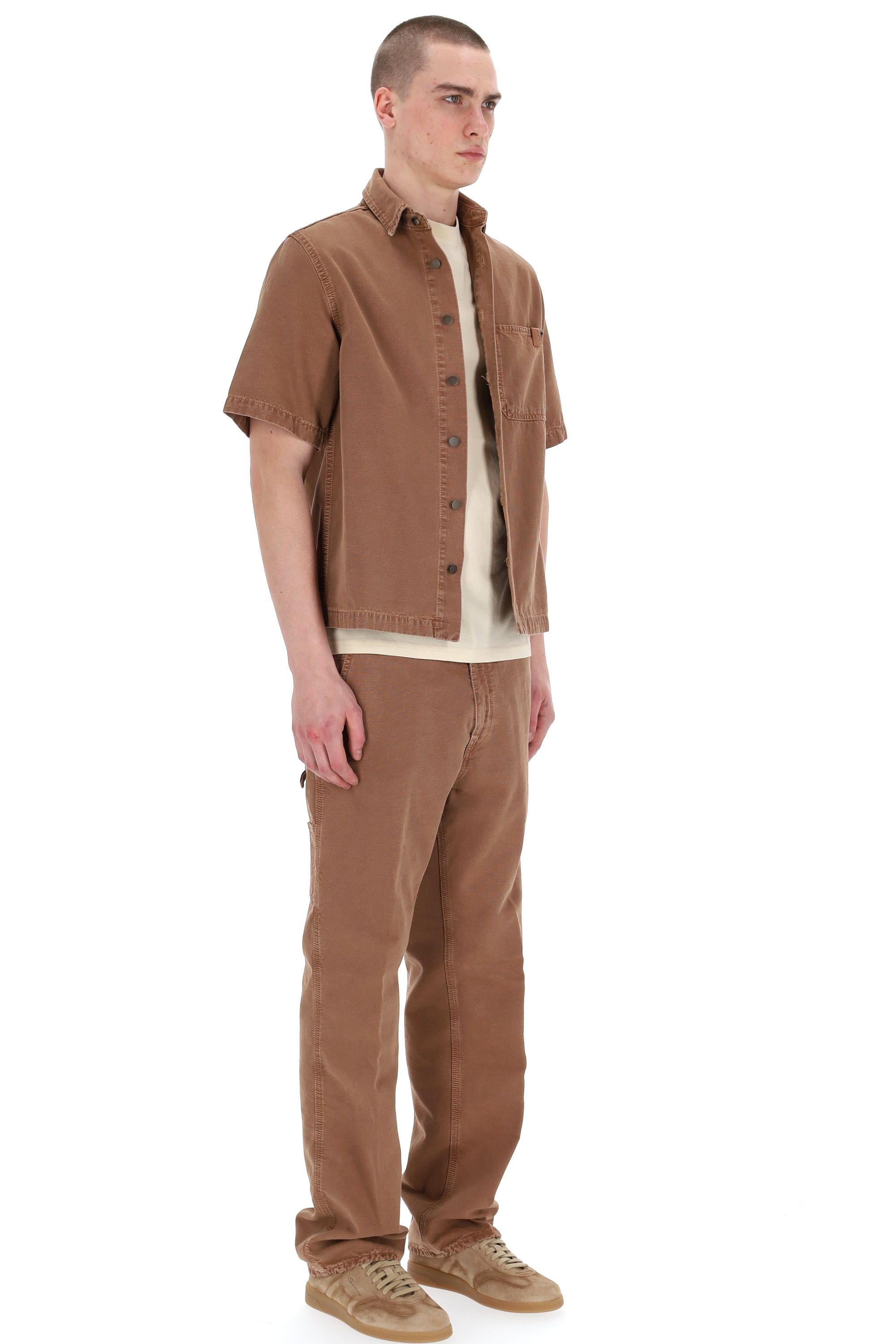 Camicia in canvas mod. Orion 06053GG162PT T0539 Haikure 
