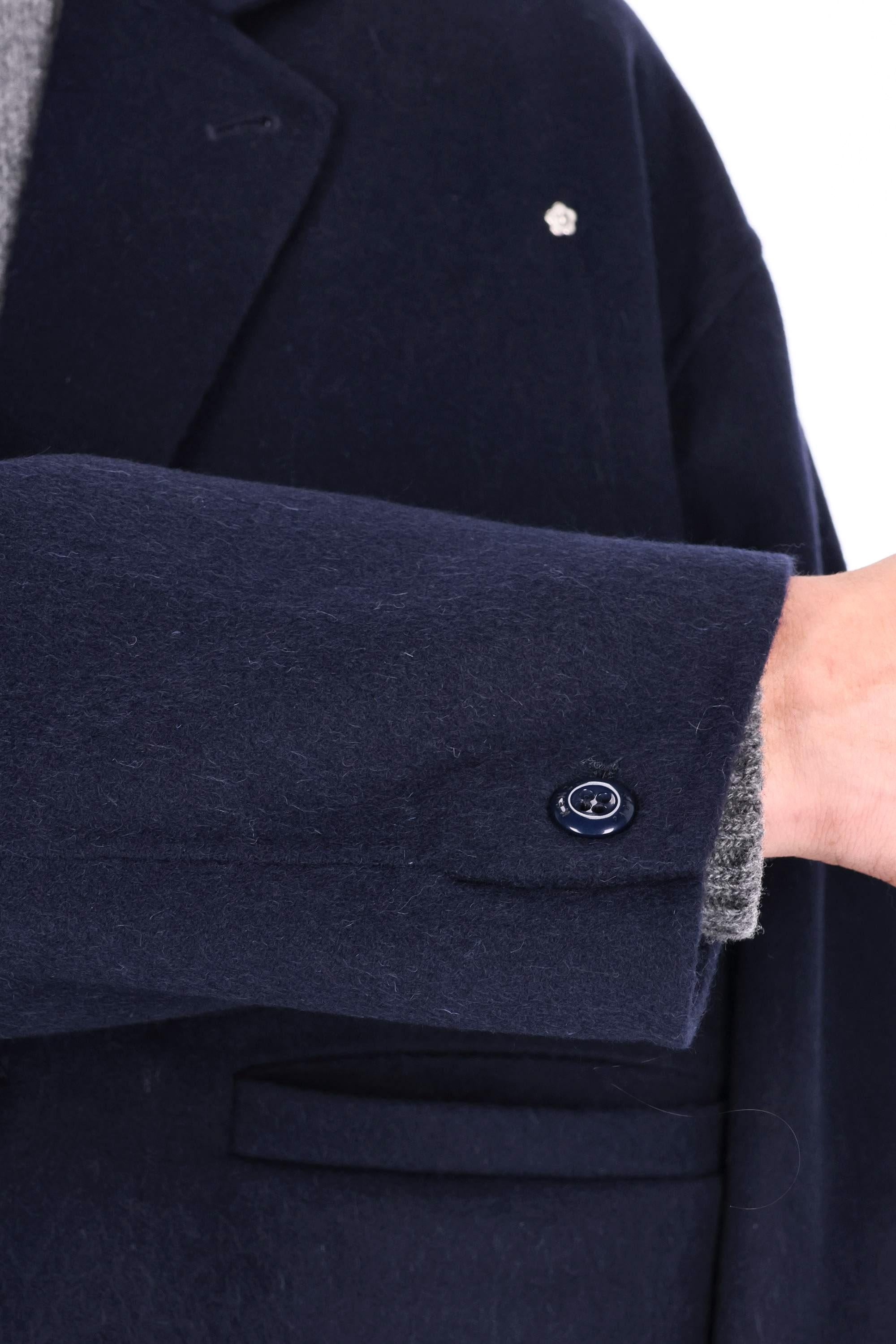 Kenzo Work jacket cropped in lana-alpaca FF65VE2349WB 79 