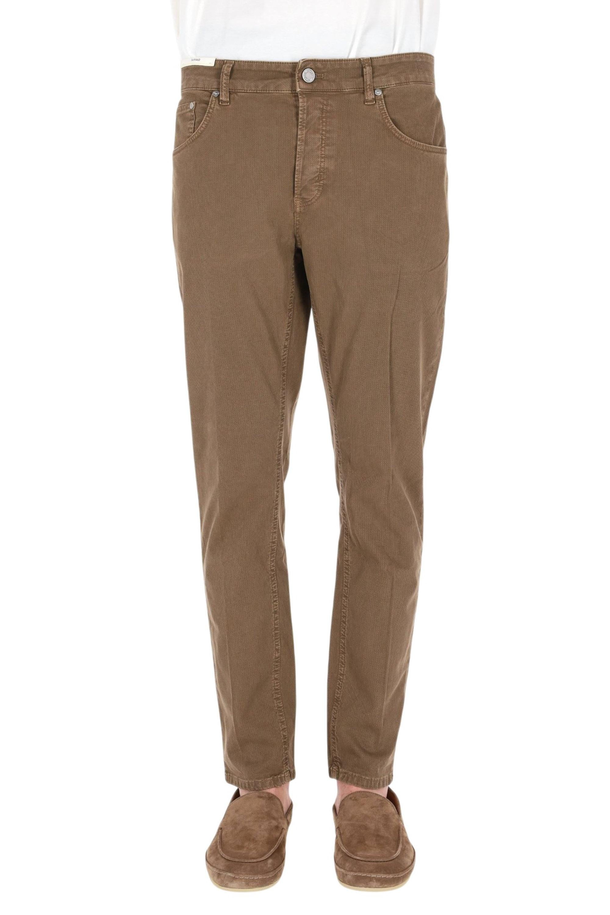 PT Denim 5 tasche color fantasia resca in cotone comfort C5TP05B0 PU39T0 Y156 