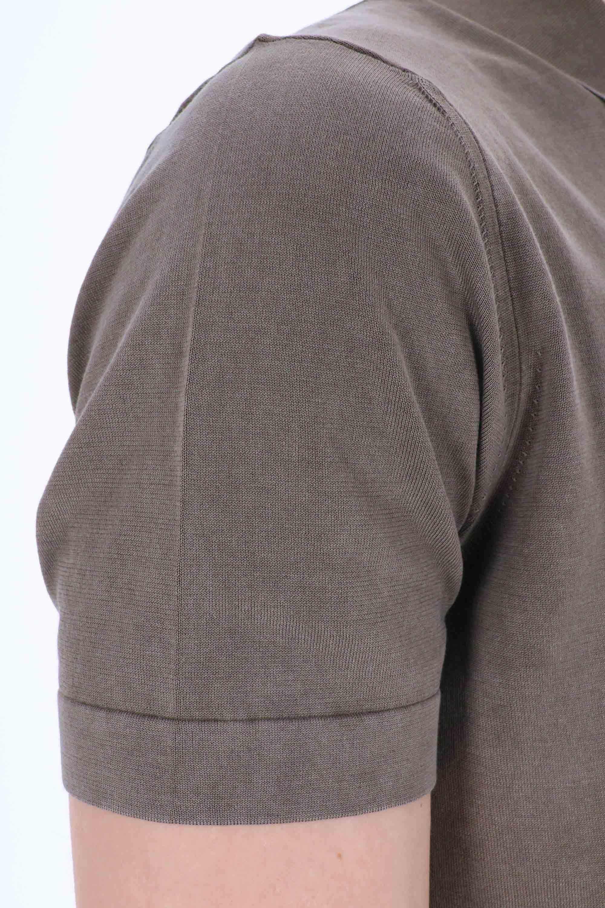 Polo in cotone frosted superlight D0GF202N-3 575 Drumohr 