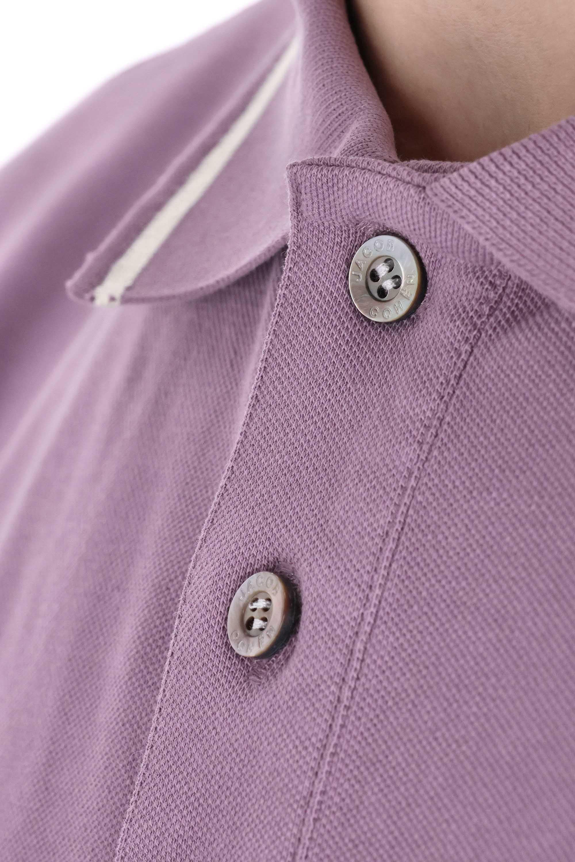 Polo in piquet di cotone 80025 001 E2464 V40 Jacob Cohen 