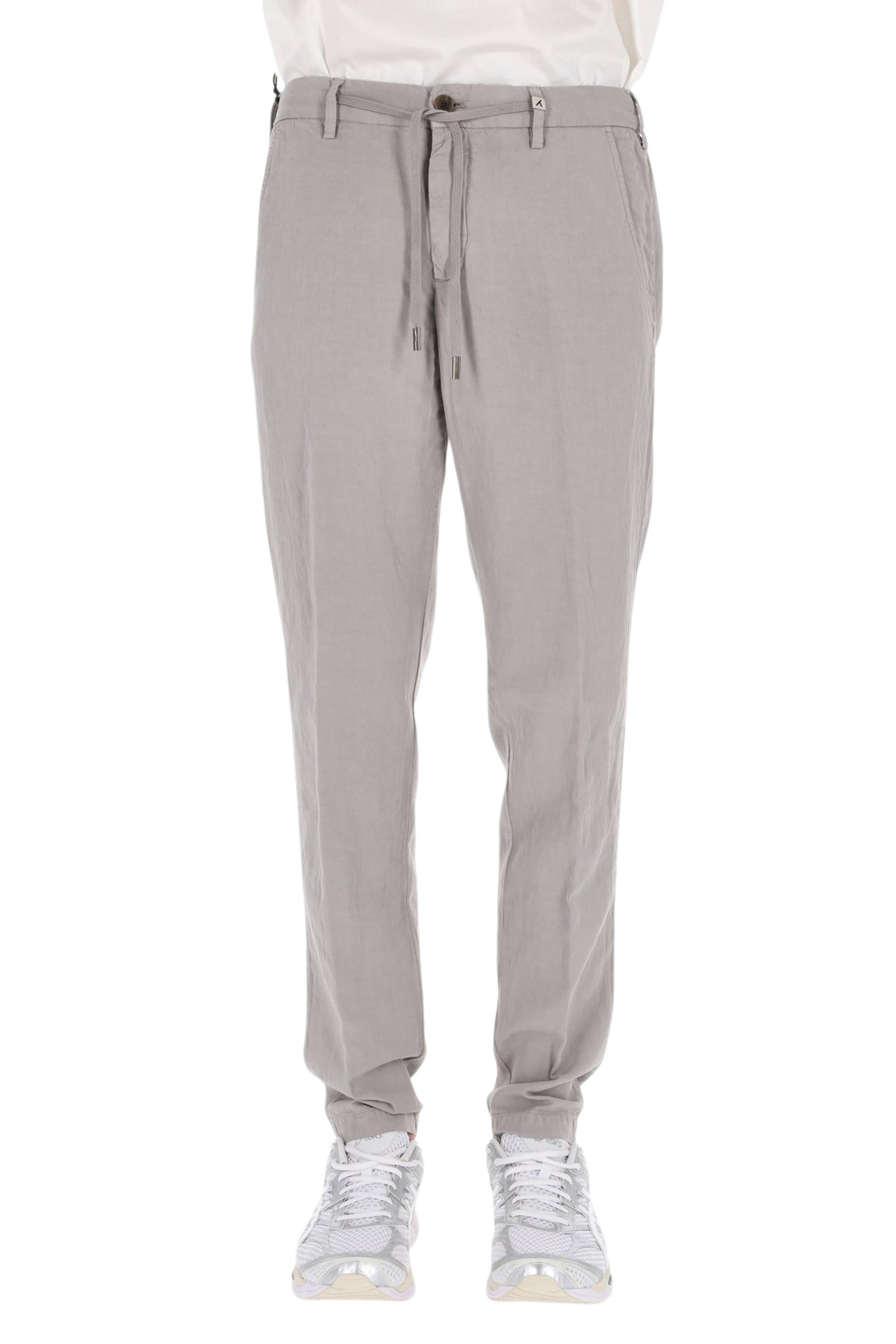 Myths Pantalone Apollo con coulisse in lyocell-lino-cotone 26M12L 80 46 
