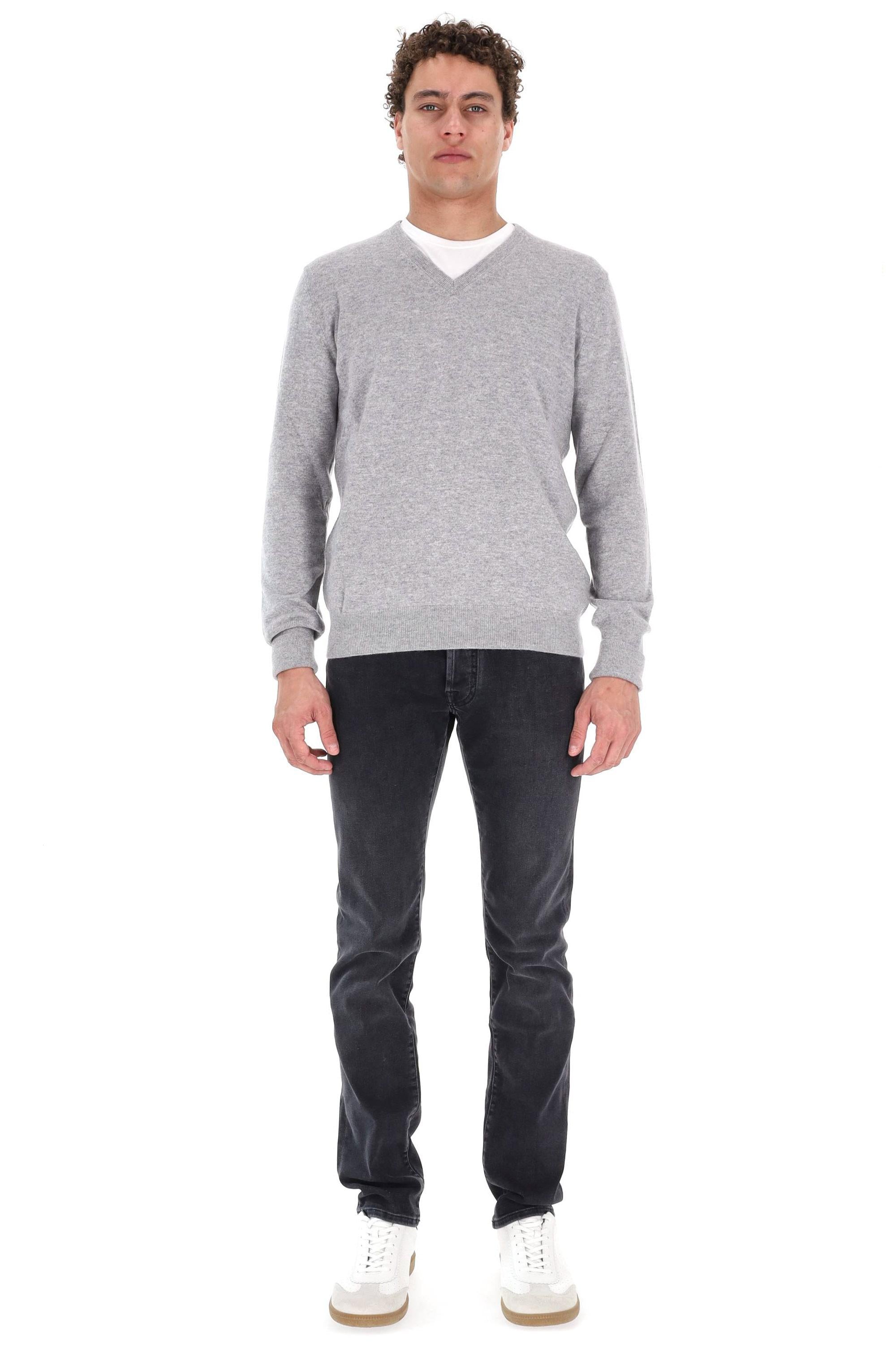 Ballantyne Maglia scollo a V in puro cashmere B2P001-12K00 15123 