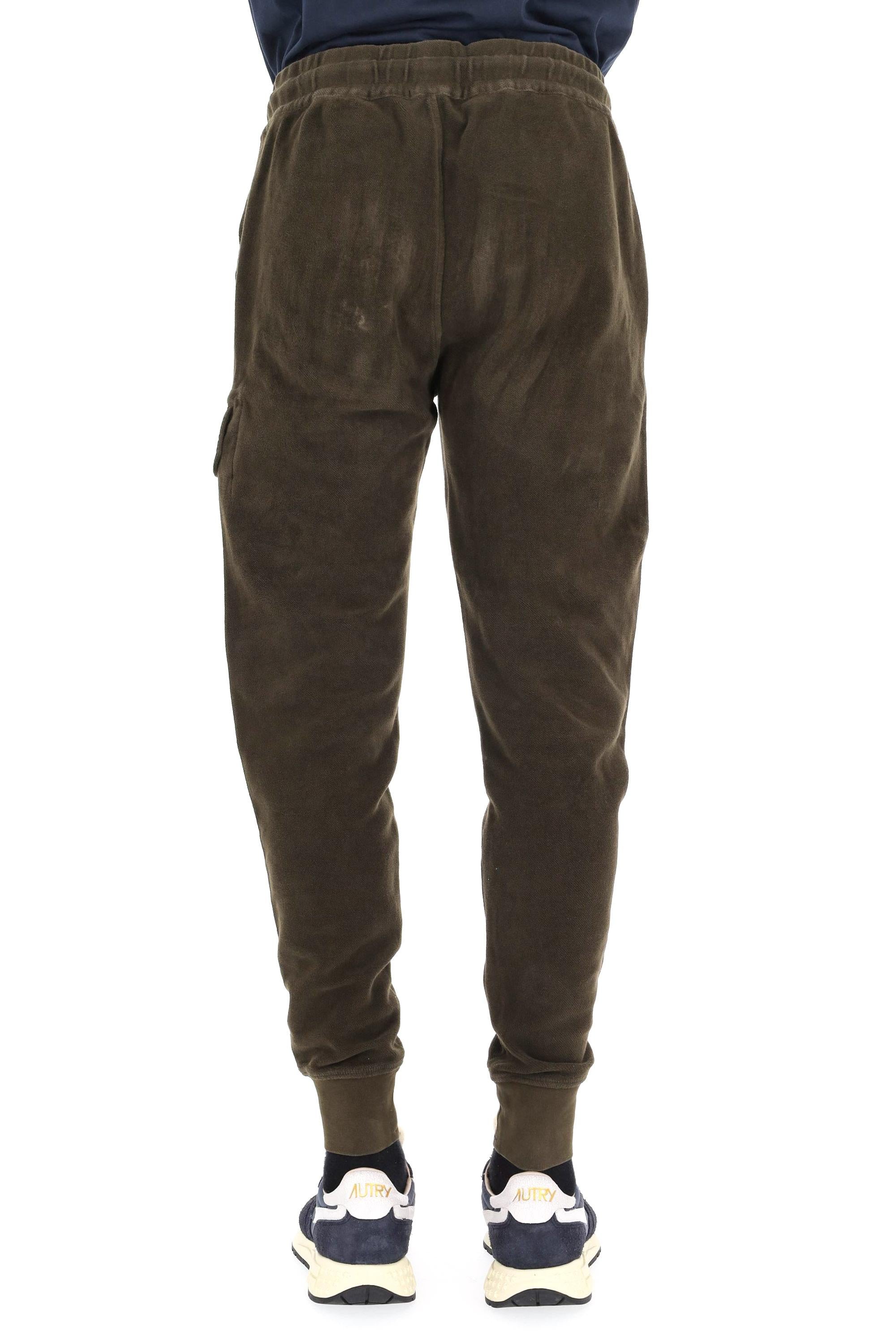 Pantalone felpa in cotone brushed MSP308A00-6614G 683 CP Company 