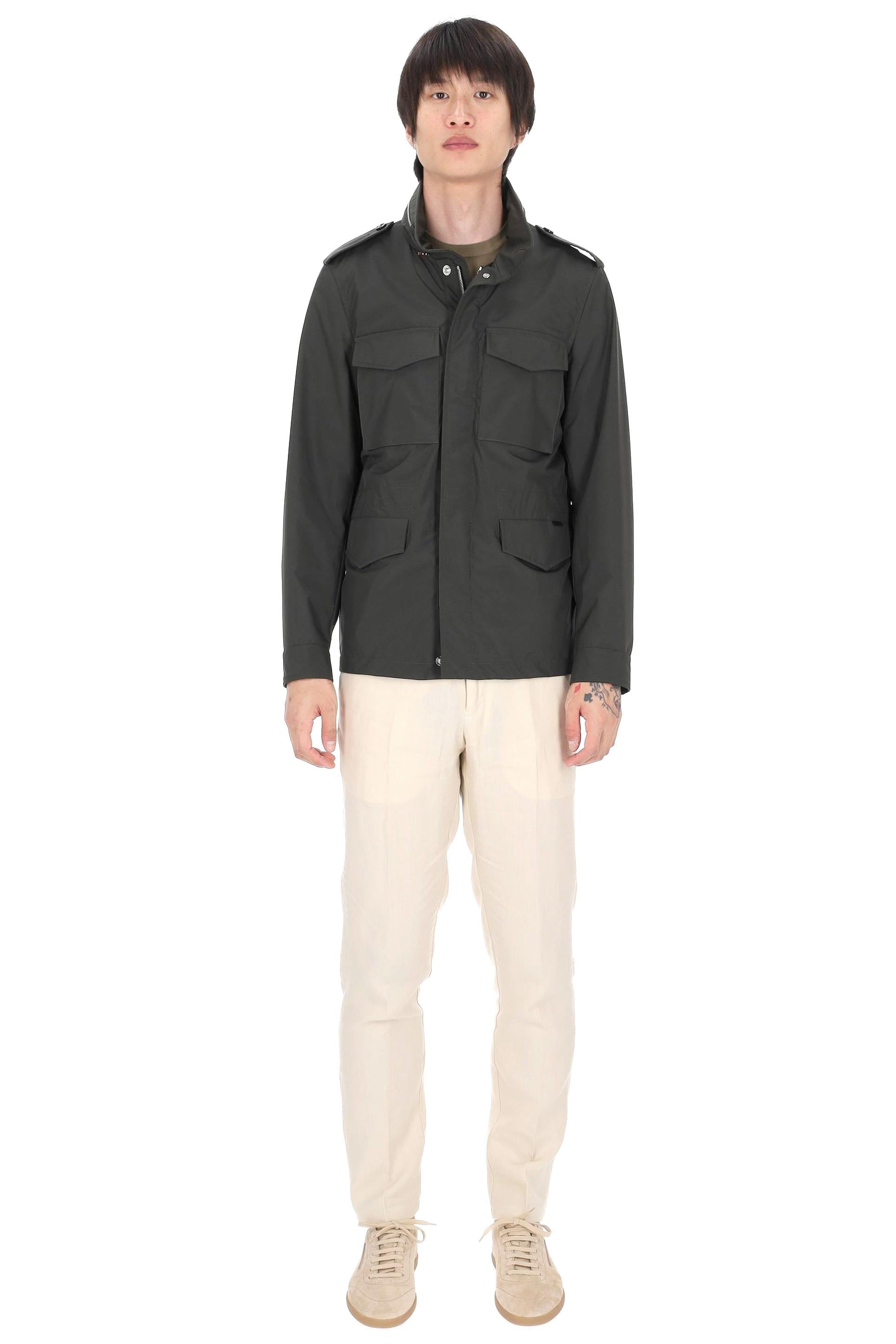 Moorer Field jacket in nylon leggero linea Acqua mod. Denver-Stp DENVER-STP FOREST 