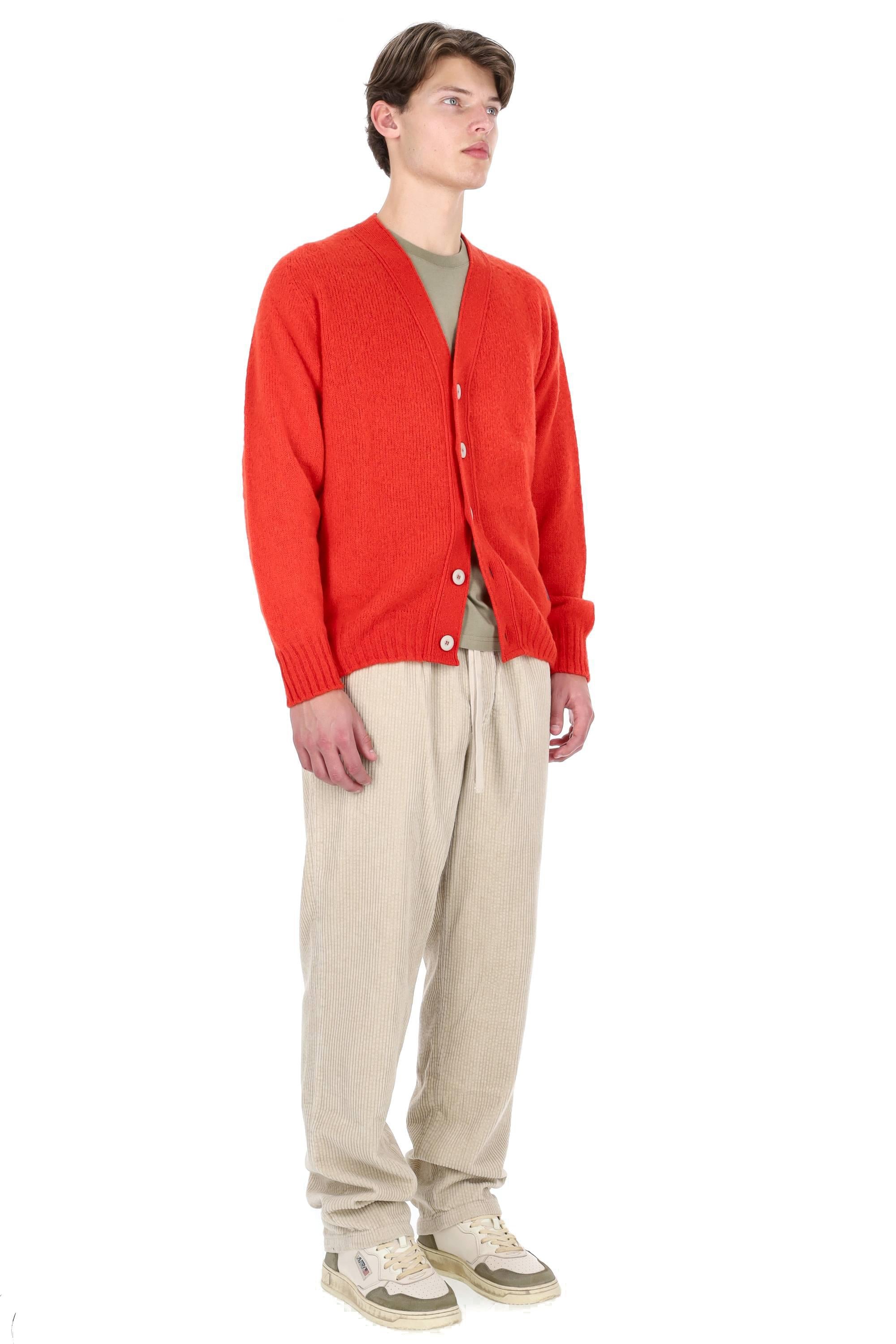 Howlin' Cardigan in lana shetland Shaggy Bear boxy fit SHAGGY BEAR CARDIGA/2 PASSION 