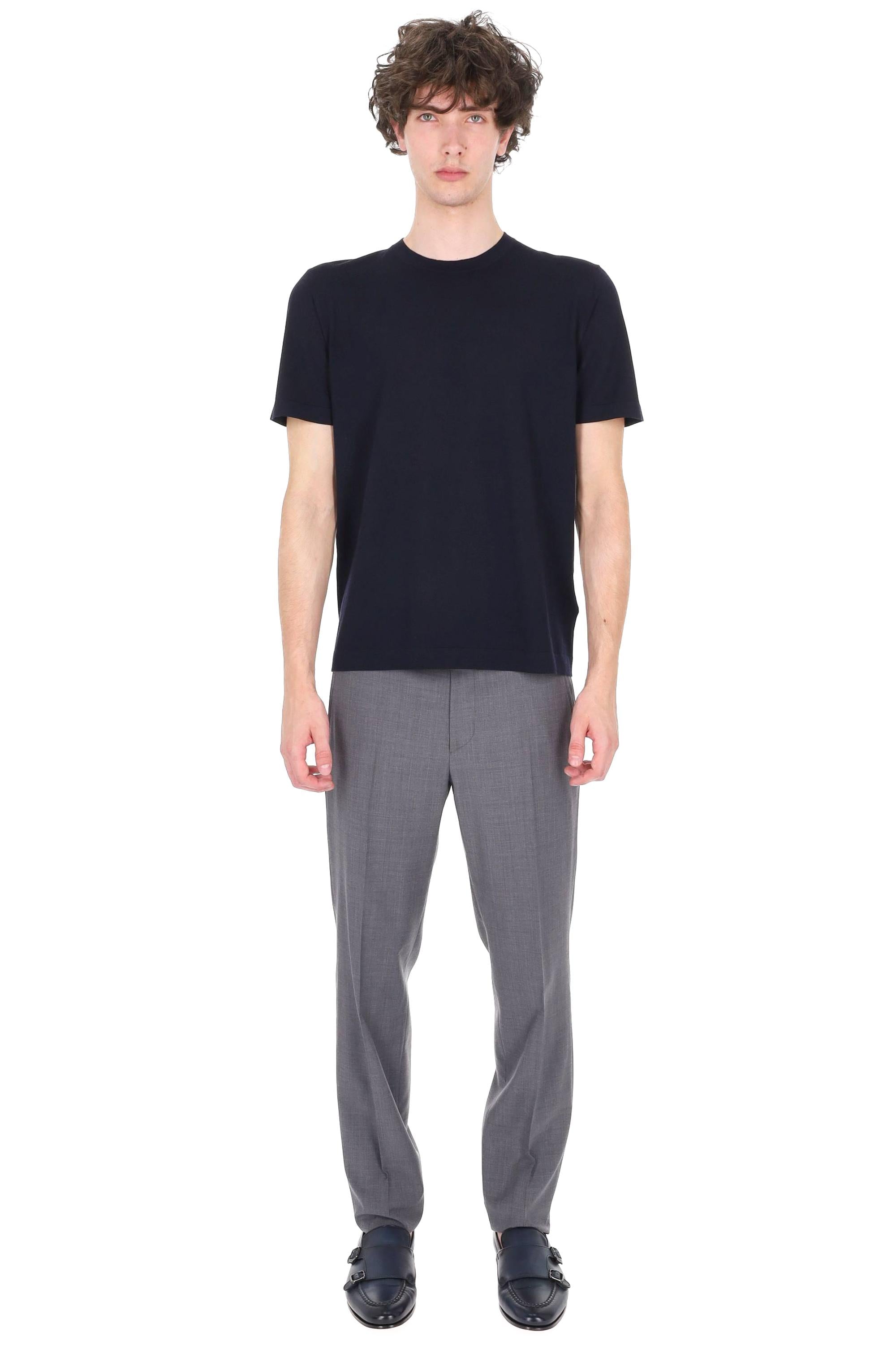 Zegna T-shirt in lana 15Milmil UH15M9A3-TSH B09 
