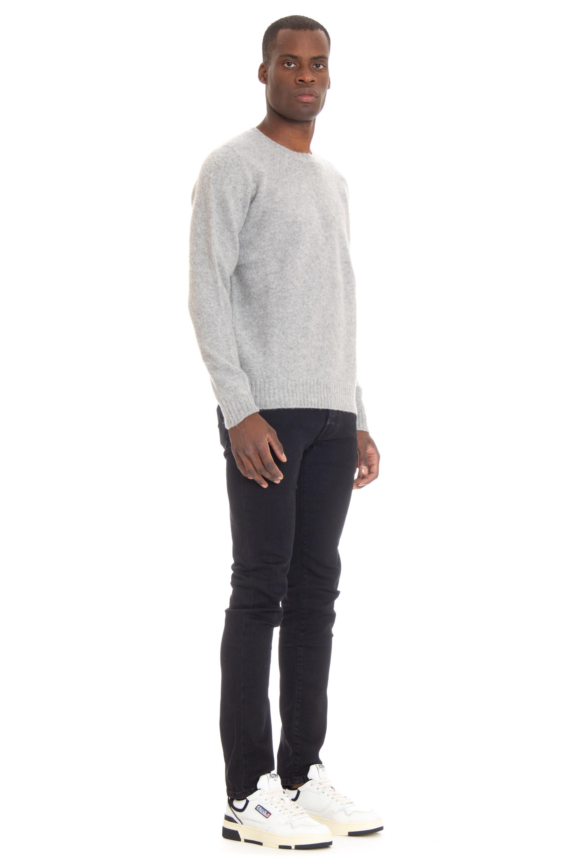 Maglia girocollo in lana garzata supersoft D8W103G_NEW 620 Drumohr 