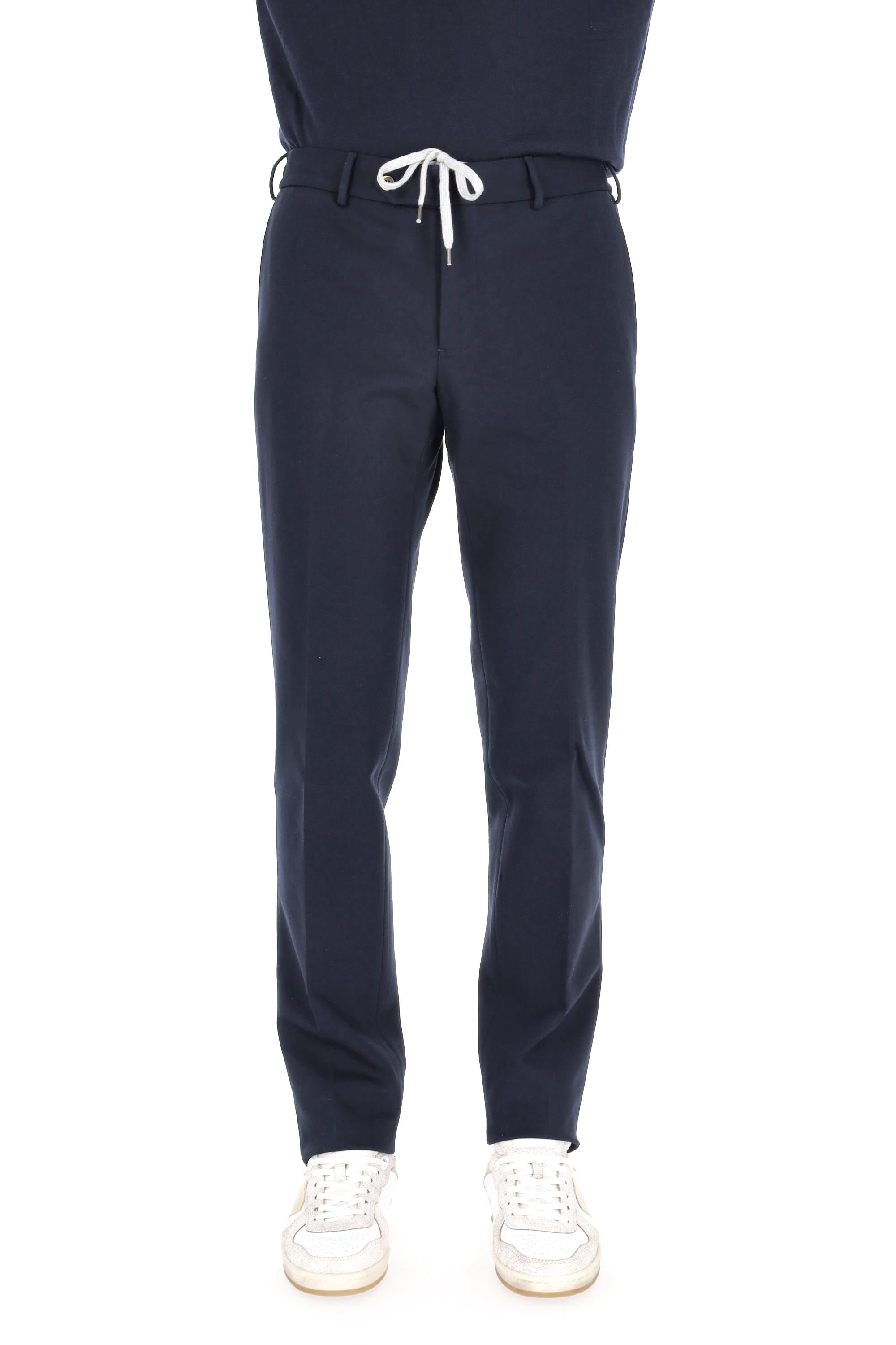 PT Torino Pantalone in jersey di viscosa stretch con coulisse Slim jogger VSJGZ20CL1 VD01 0365 