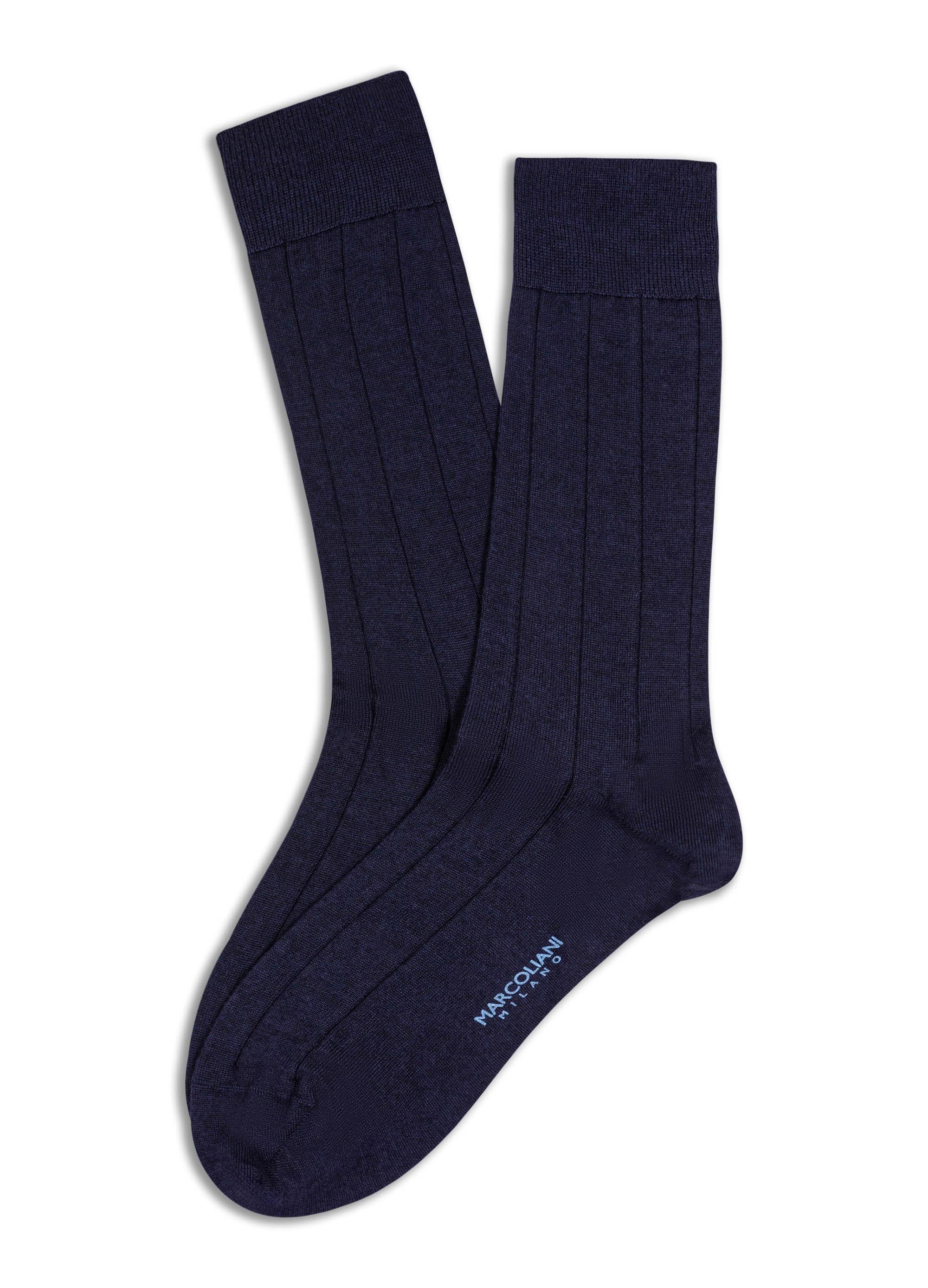 Marcoliani Calza a costine in cashmere-seta MAR2650L 001 