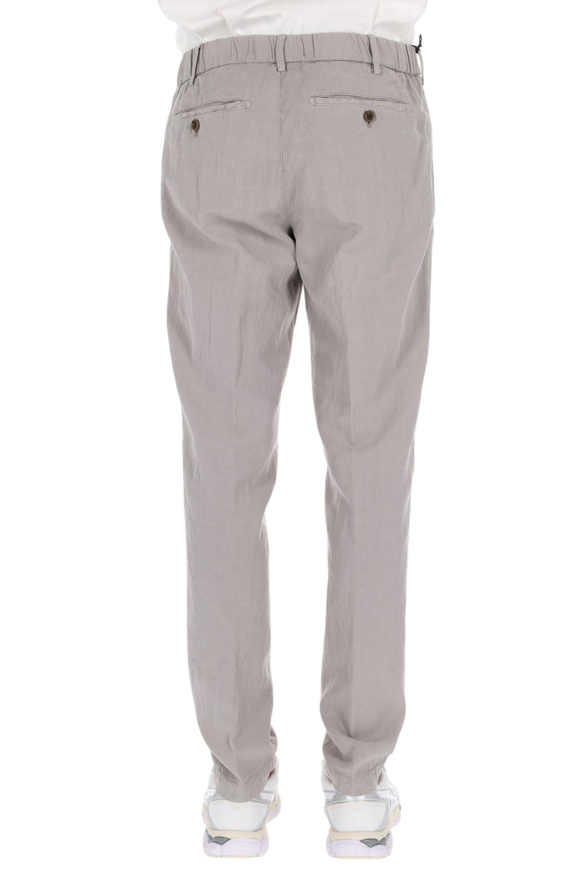 Myths Pantalone Apollo con coulisse in lyocell-lino-cotone 26M12L 80 46 