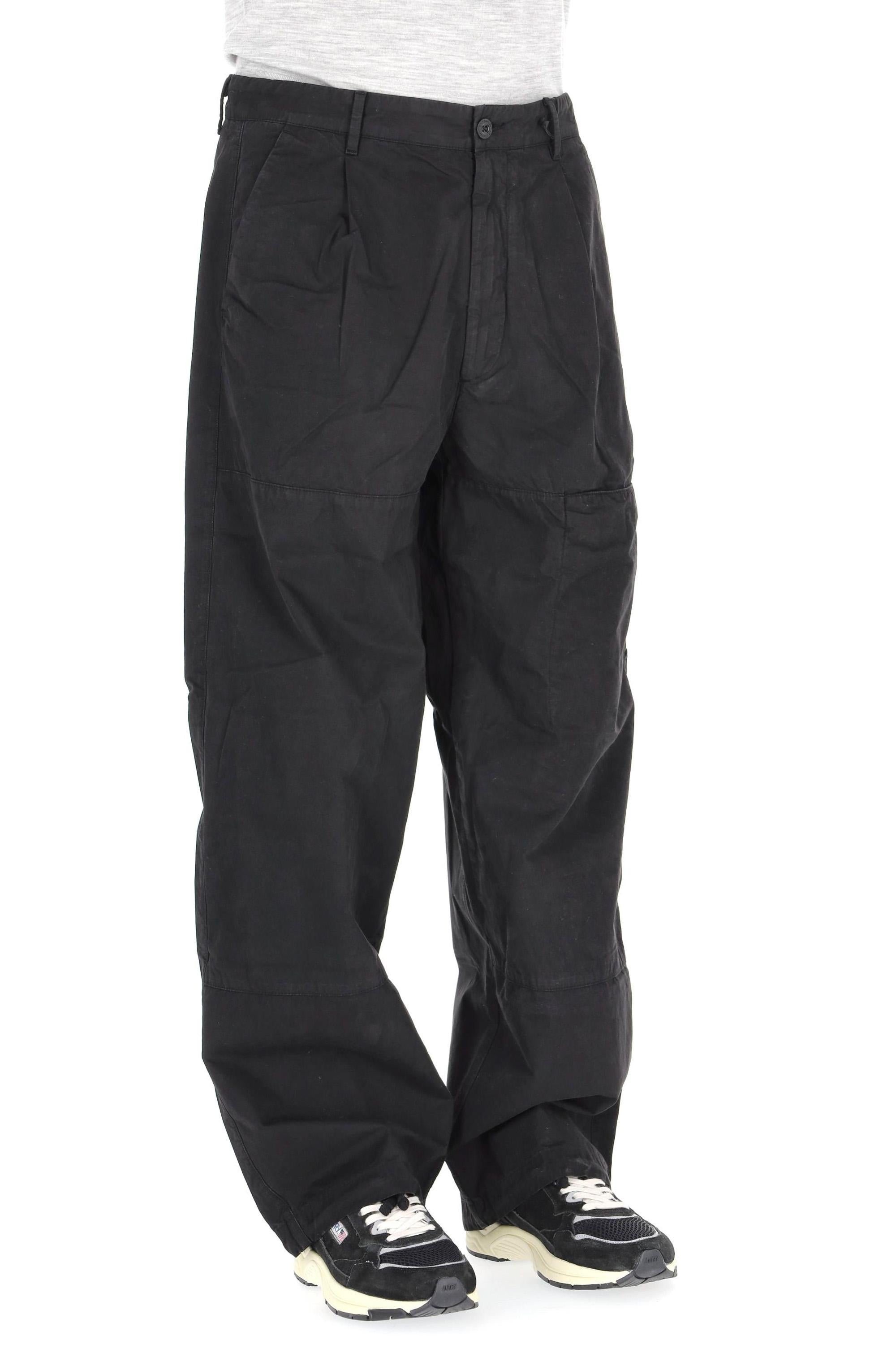 CP Company Pantalone cargo microrepsin cotone mano pesca MPA065A11-0324G 999 