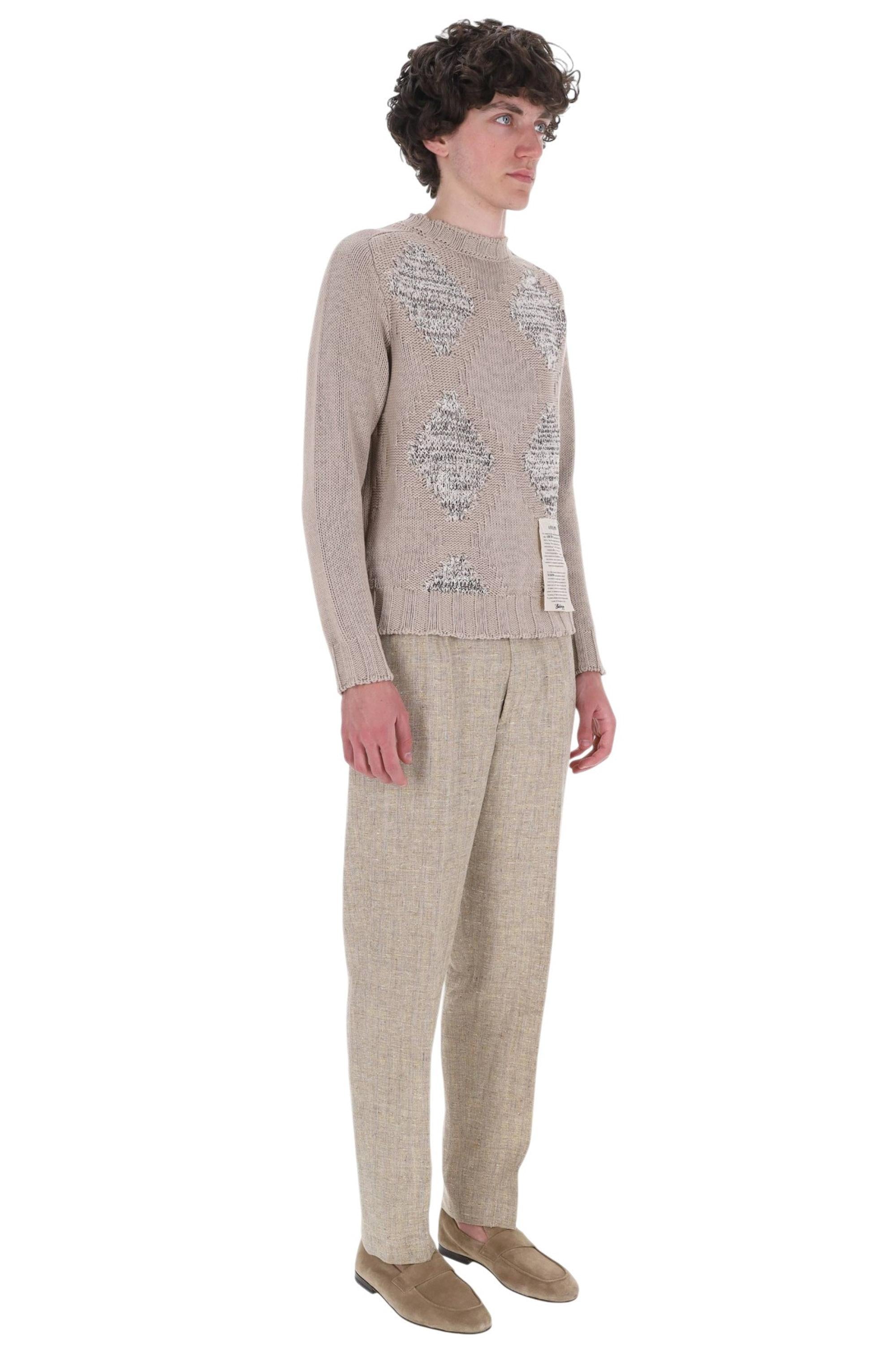 Ballantyne Maglia girocollo Raw Diamond B4P313 3C009 94062 