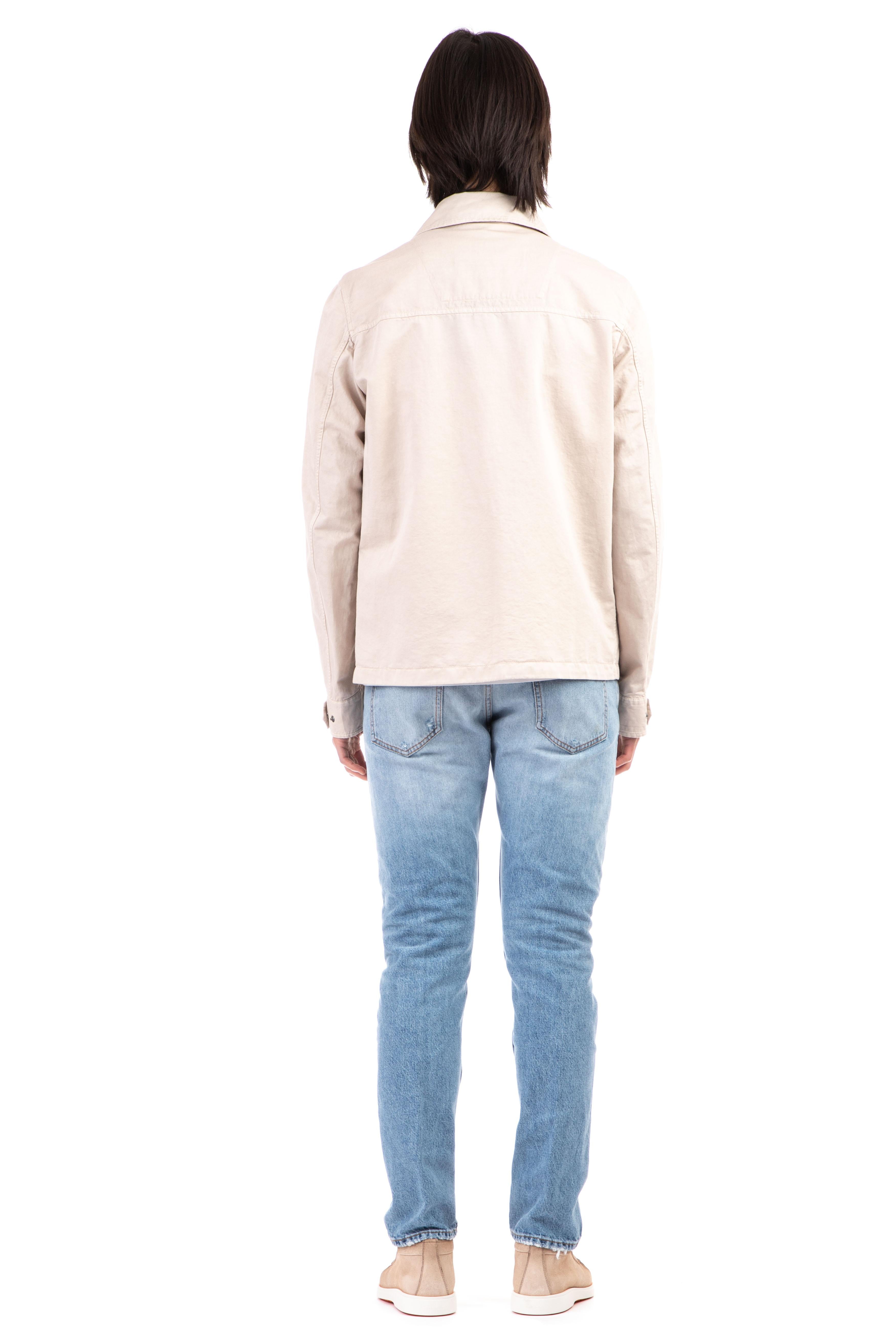 Herno Overshirt in cotone-lino GI000330U 2605T01 