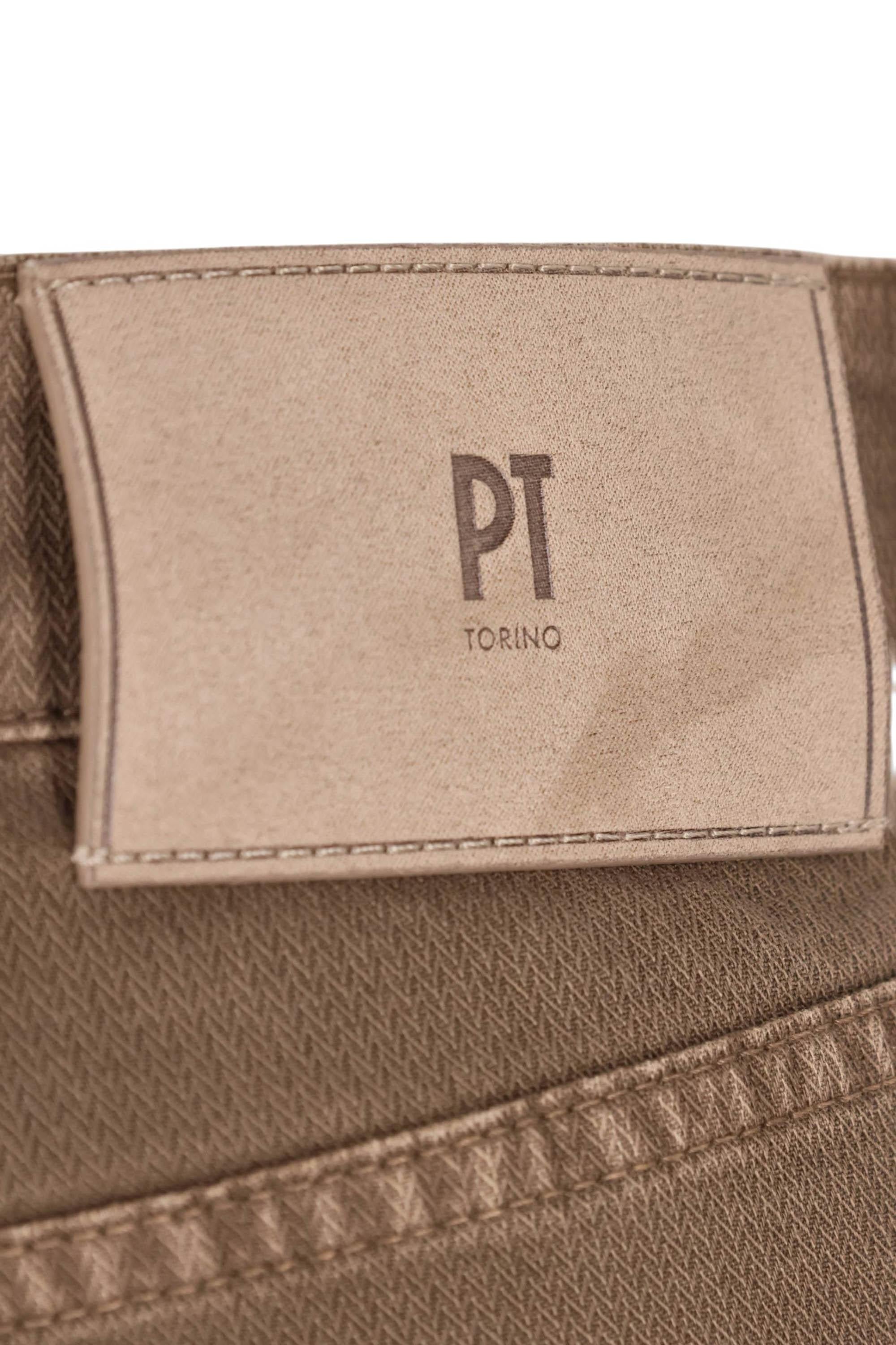 PT Denim 5 tasche color fantasia resca in cotone comfort C5TP05B0 PU39T0 Y156 