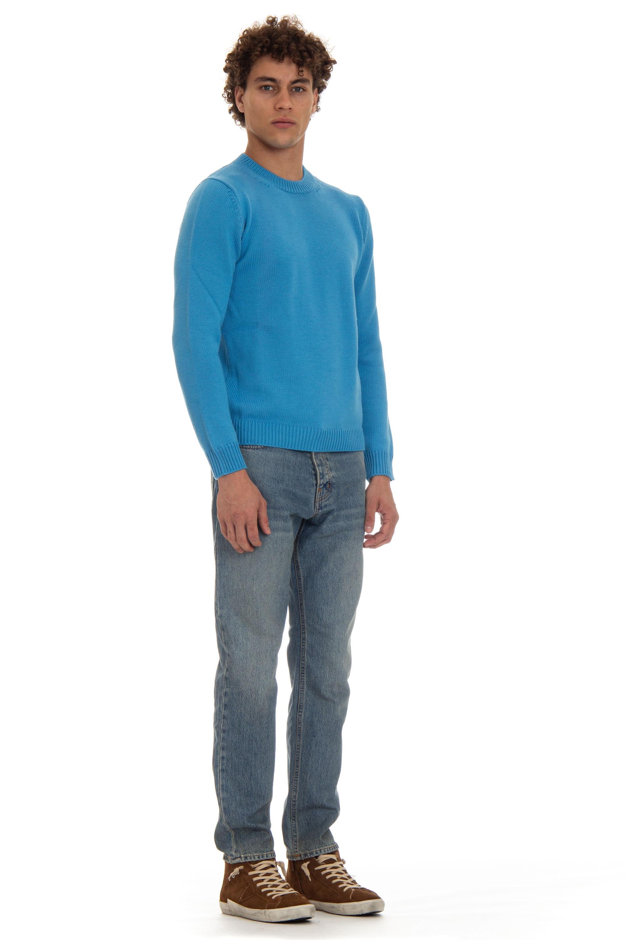 Maglia girocollo in lana merino RA02001/2 RA0214 Roberto Collina 