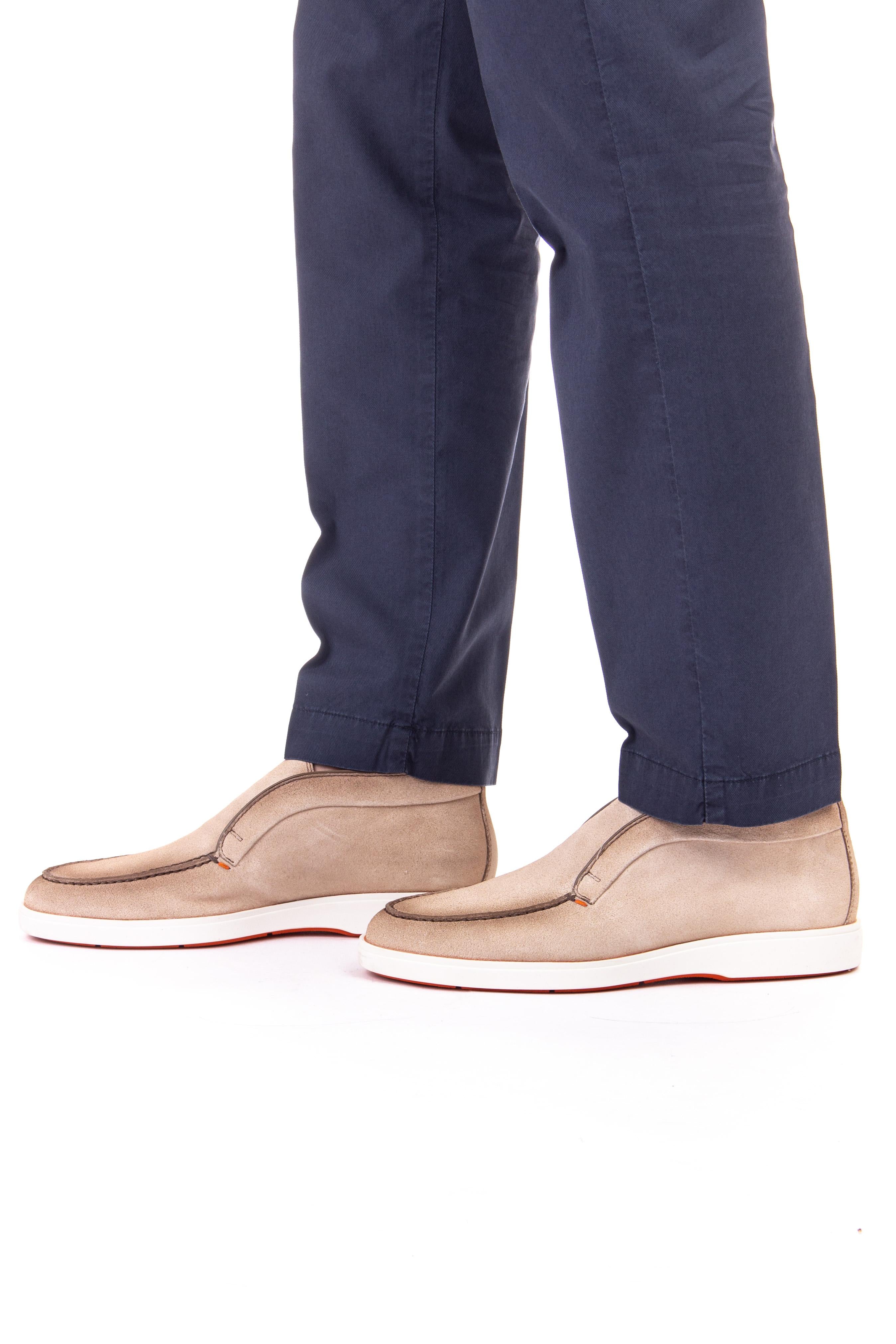 Slip on in camoscio MGDT17823BARBGWHM 24R Santoni 