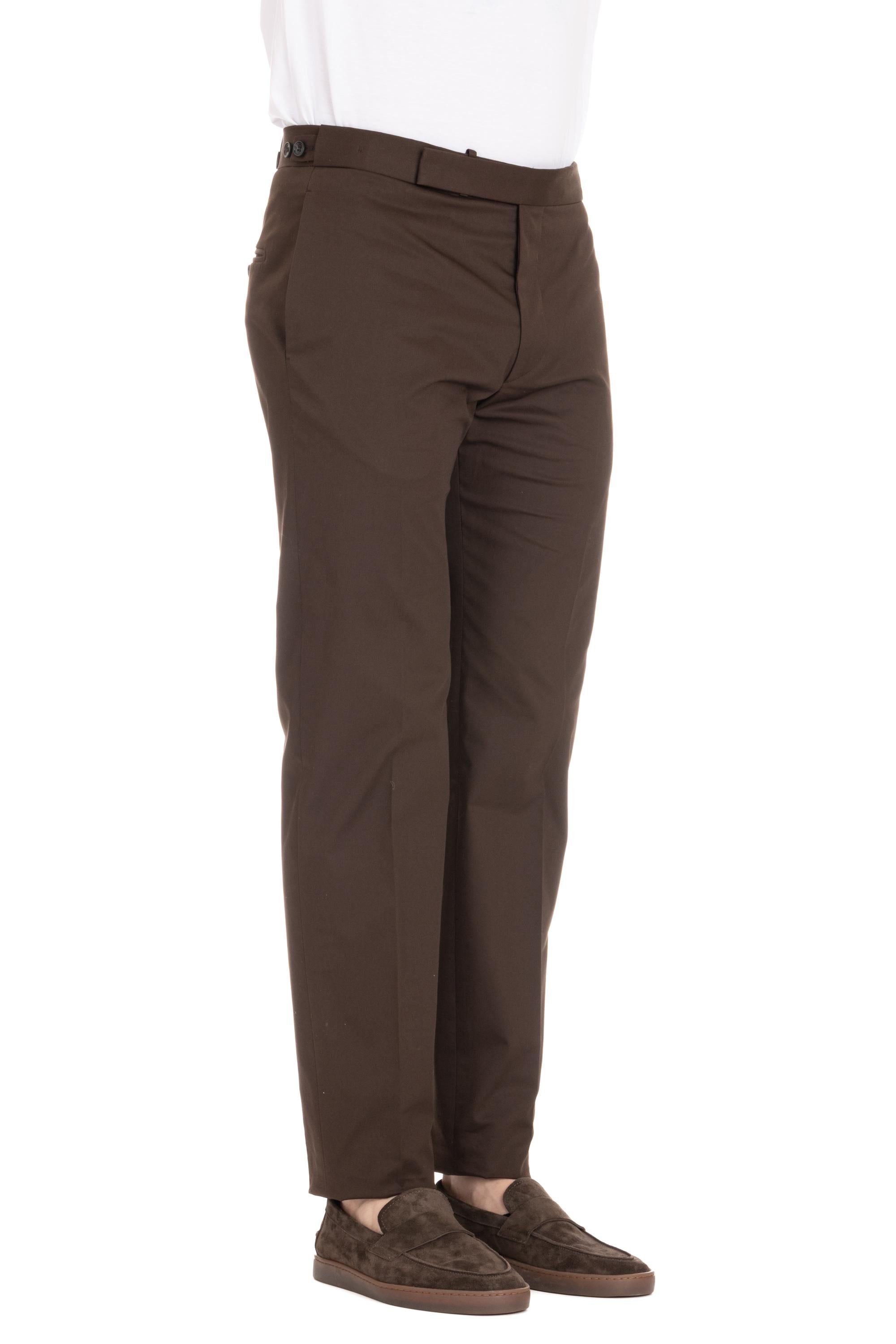 Pantalone in rasatello di cotone mod. Newbros P-NEWBROS I70010 U/2 M1411 Tagliatore 