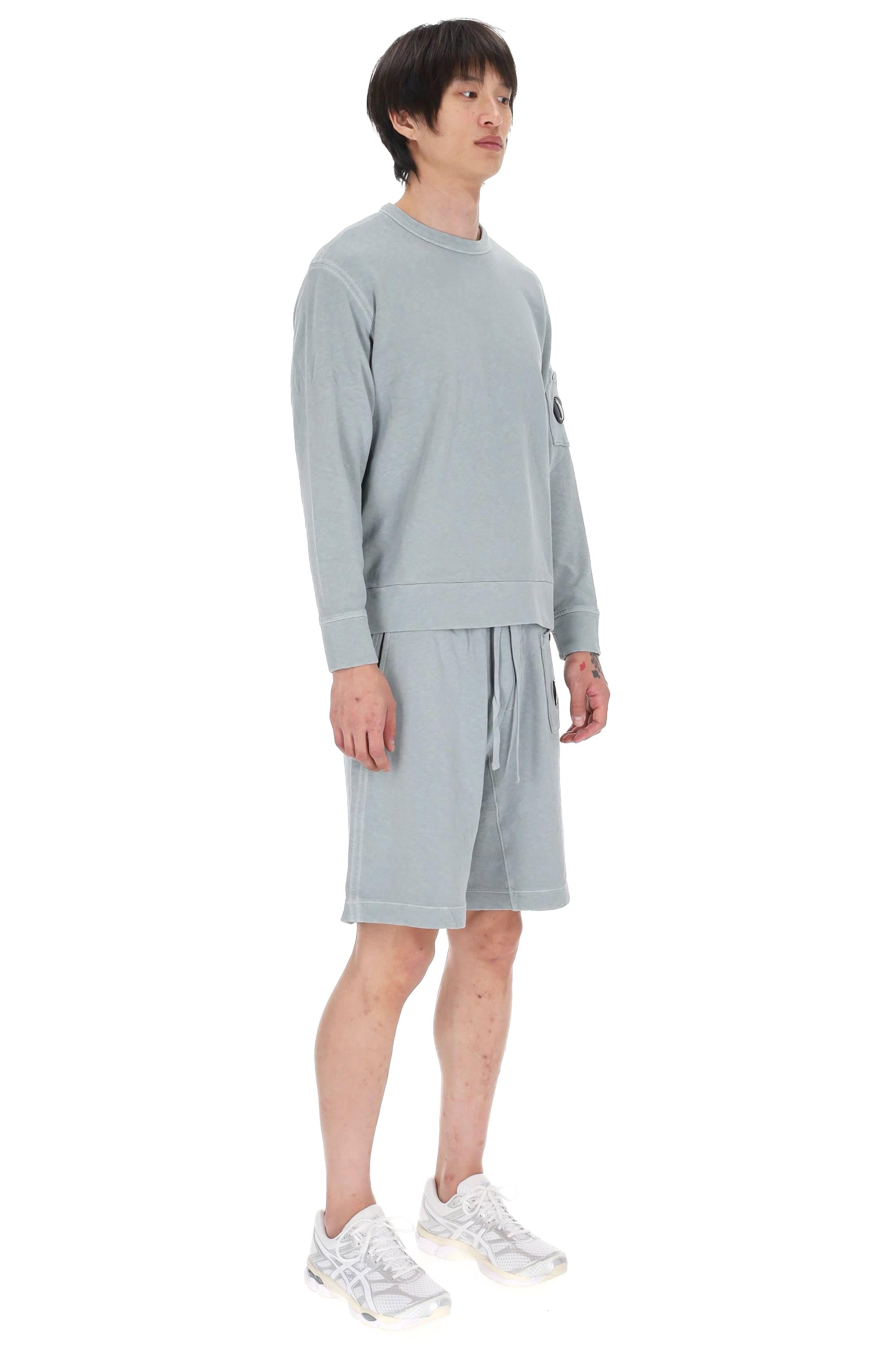 CP Company Maglia girocollo in cotone malfilé 20CMSS207A 110337O 809 