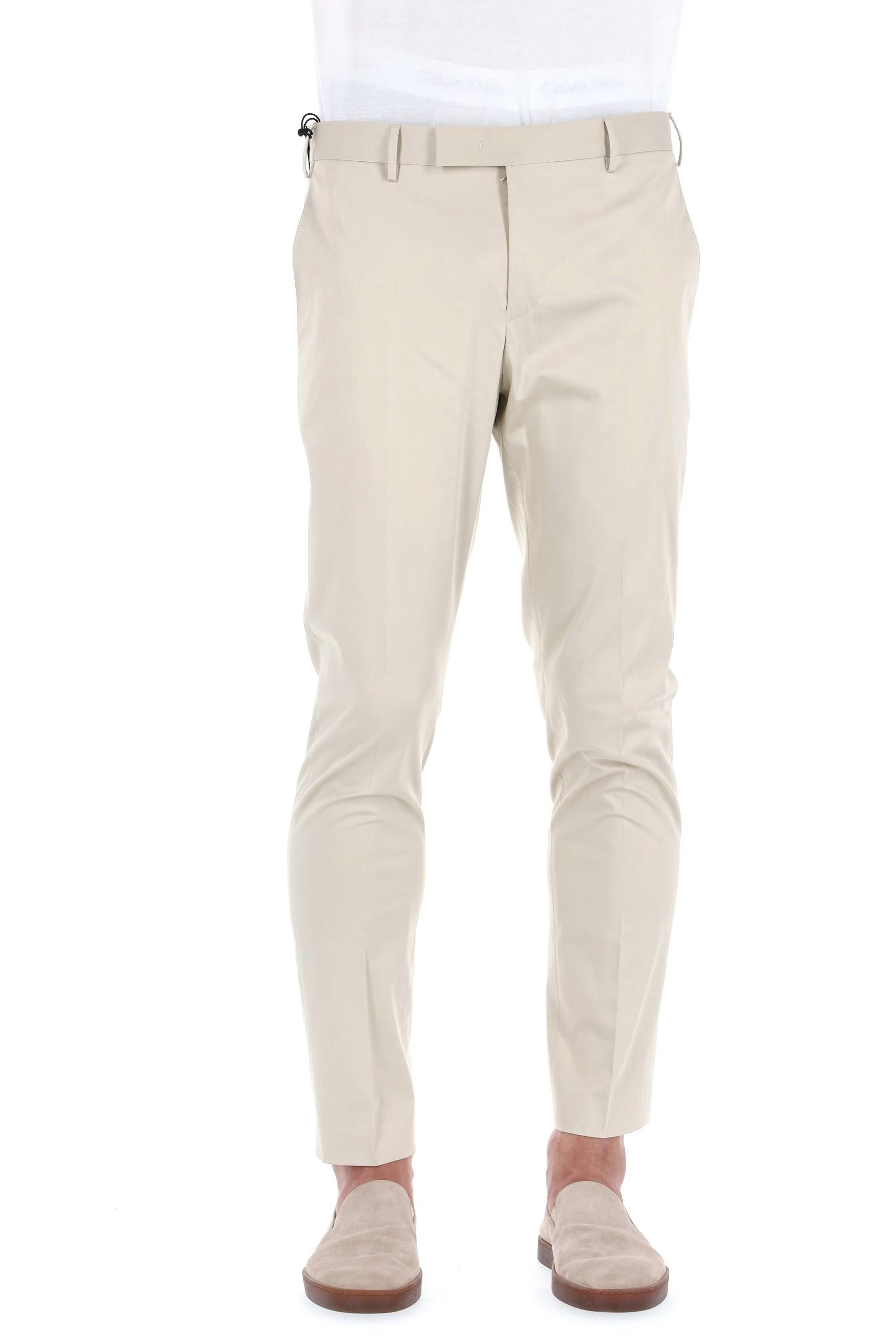 Pantalone in rasatello di cotone mod. Dieci ASX0Z00FWD NU68/2 0040 PT Torino 