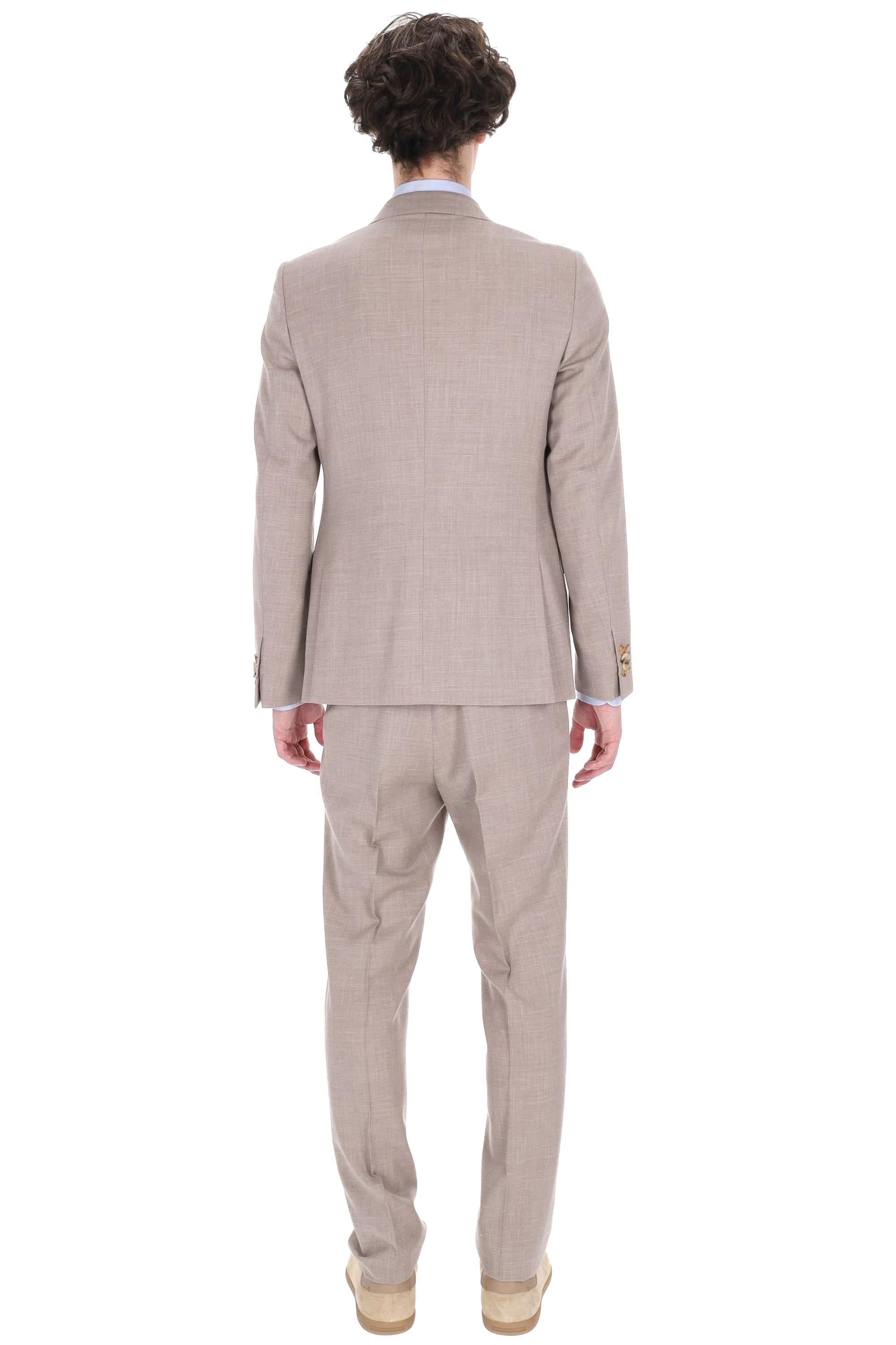 Zegna Abito in lana-lino drop 8R 350703A3-281CGN 8R 