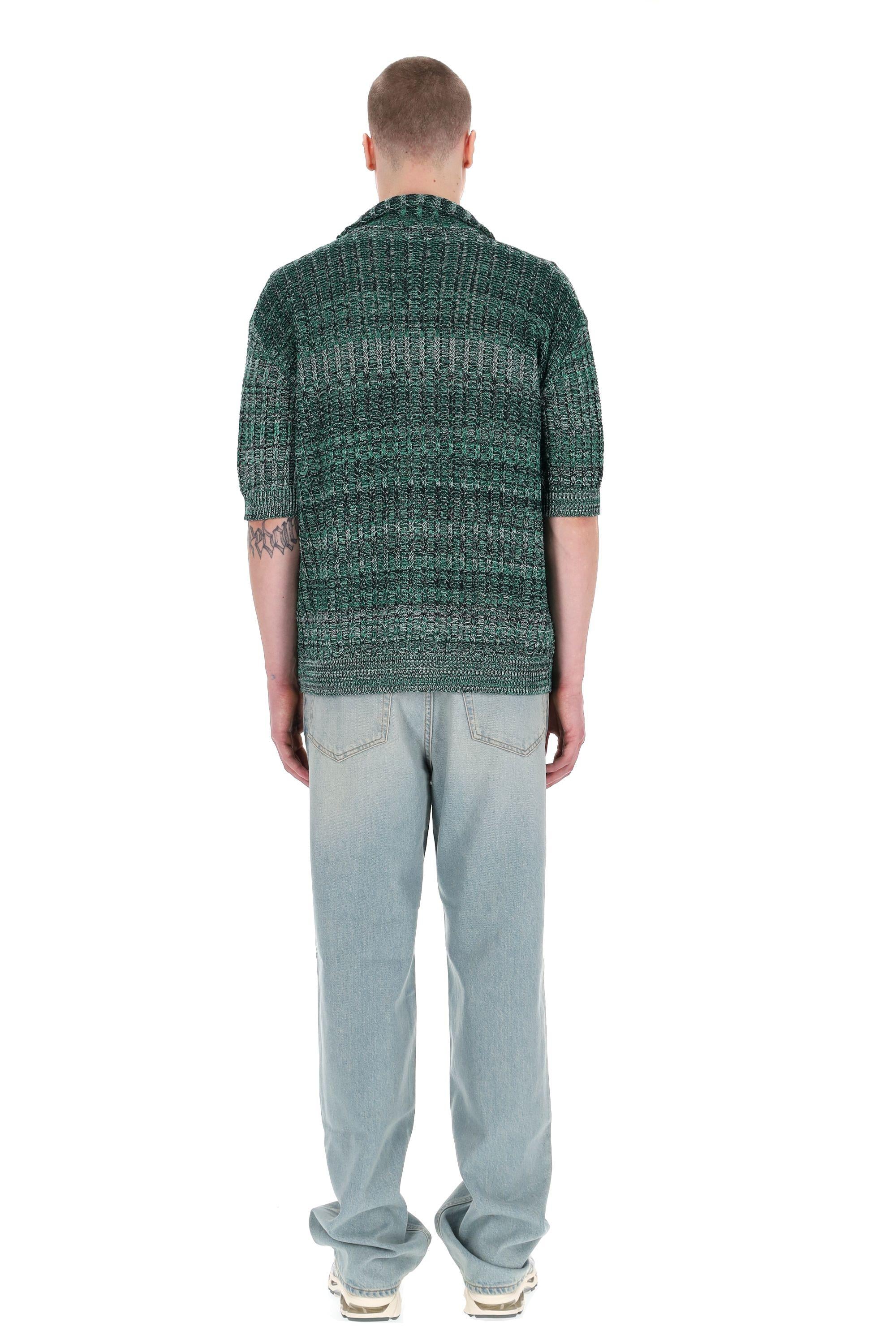 Cardigan mezza manica in cotone moulinè RB27125 RB2728 Roberto Collina 