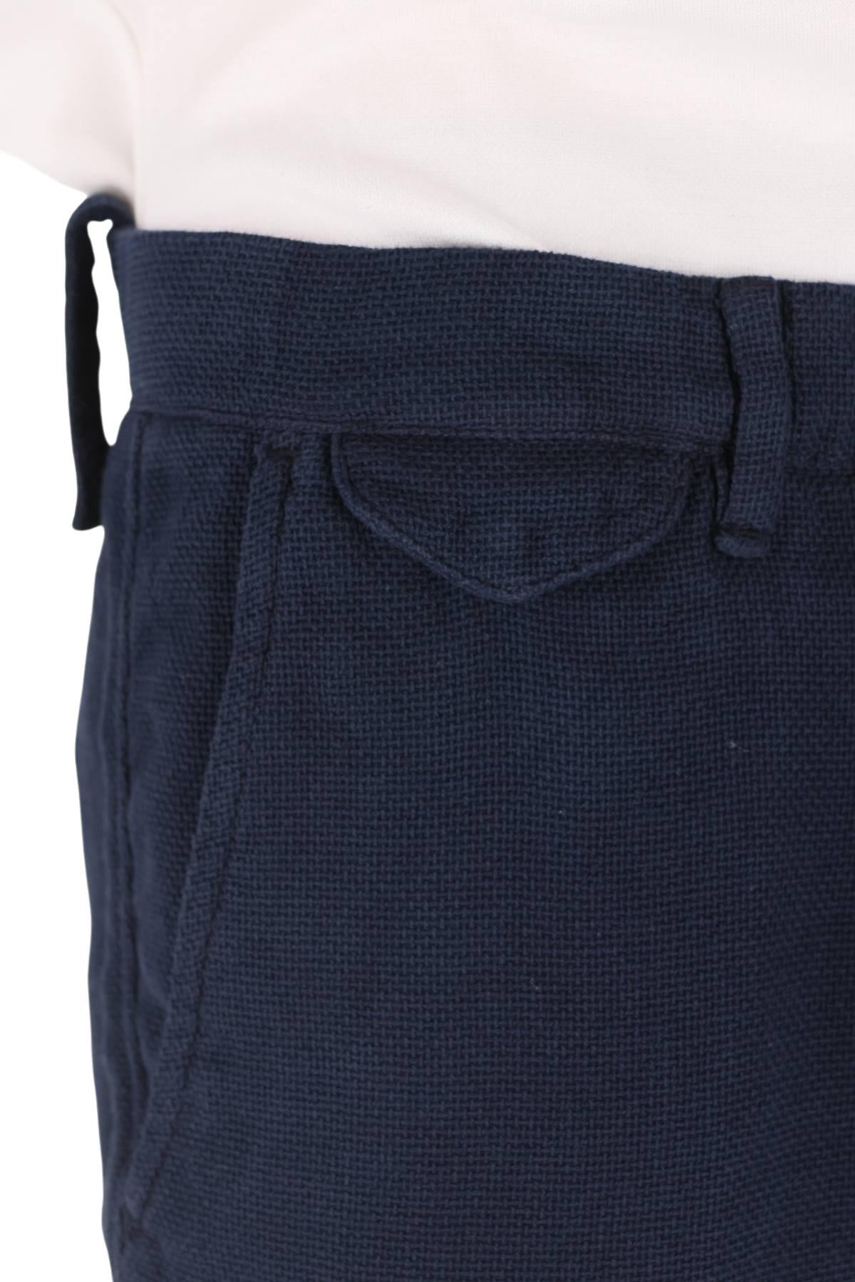 Myths Bermuda tramato in cotone e lino 26M74B 87-5 037 