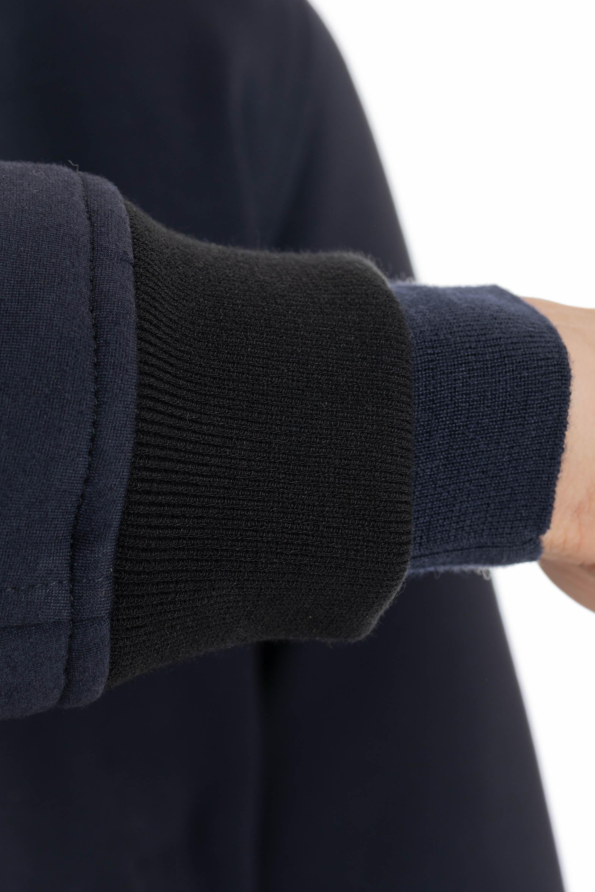 Piumino bomber active in jersey di viscosa mod. Callum-Tz CALLUM-TZ DARK BLU Moorer 