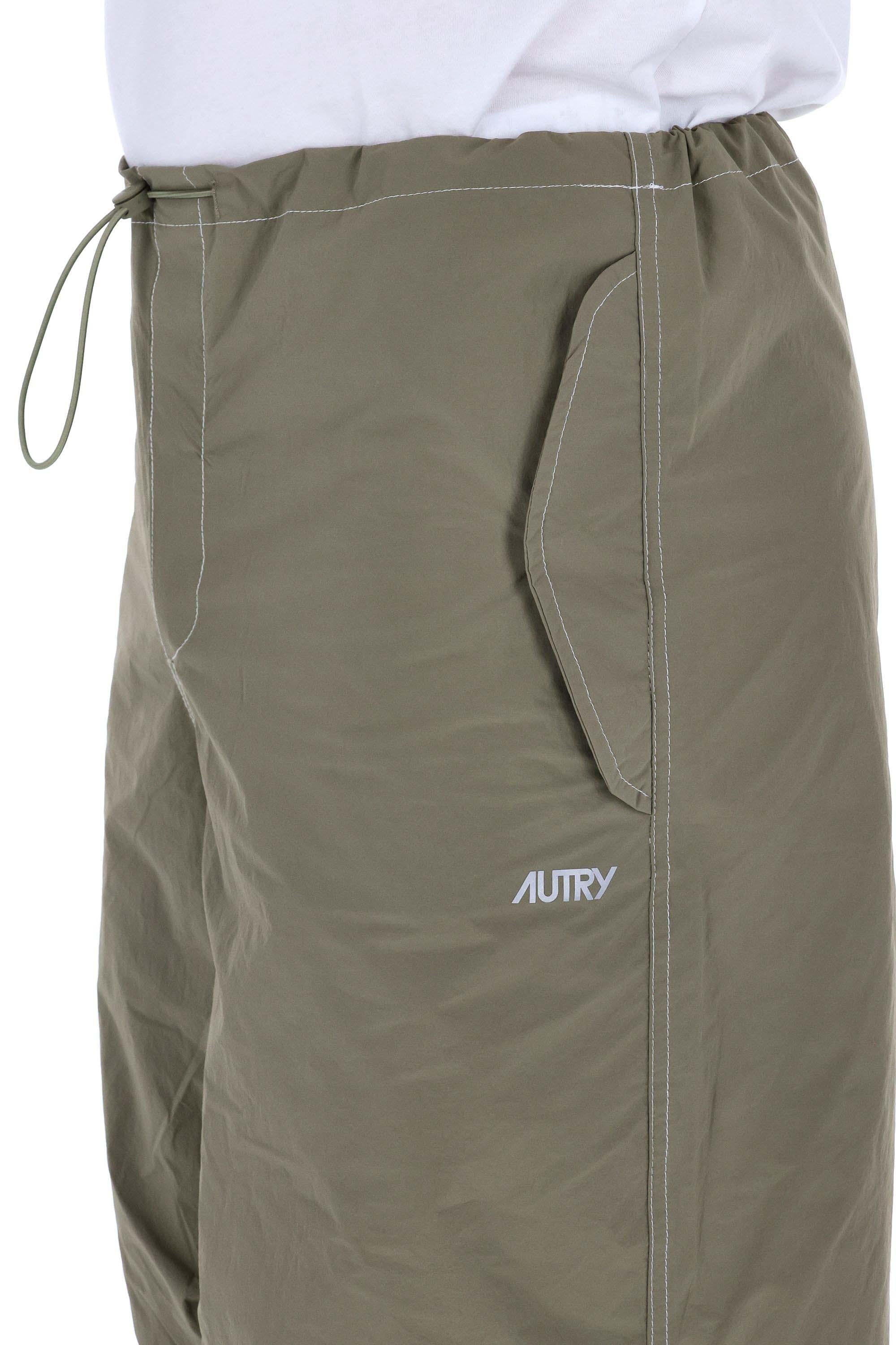 Autry Pantalone in nylon scrub over fit PAPX/2 B1NC 
