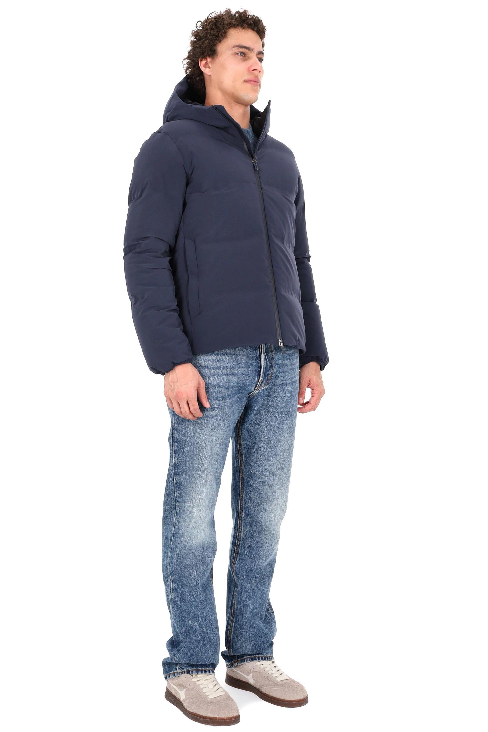 Herno Piumino bomber con cappuccio linea Functional Wardrobe PI001247U-12590SZ 9201 