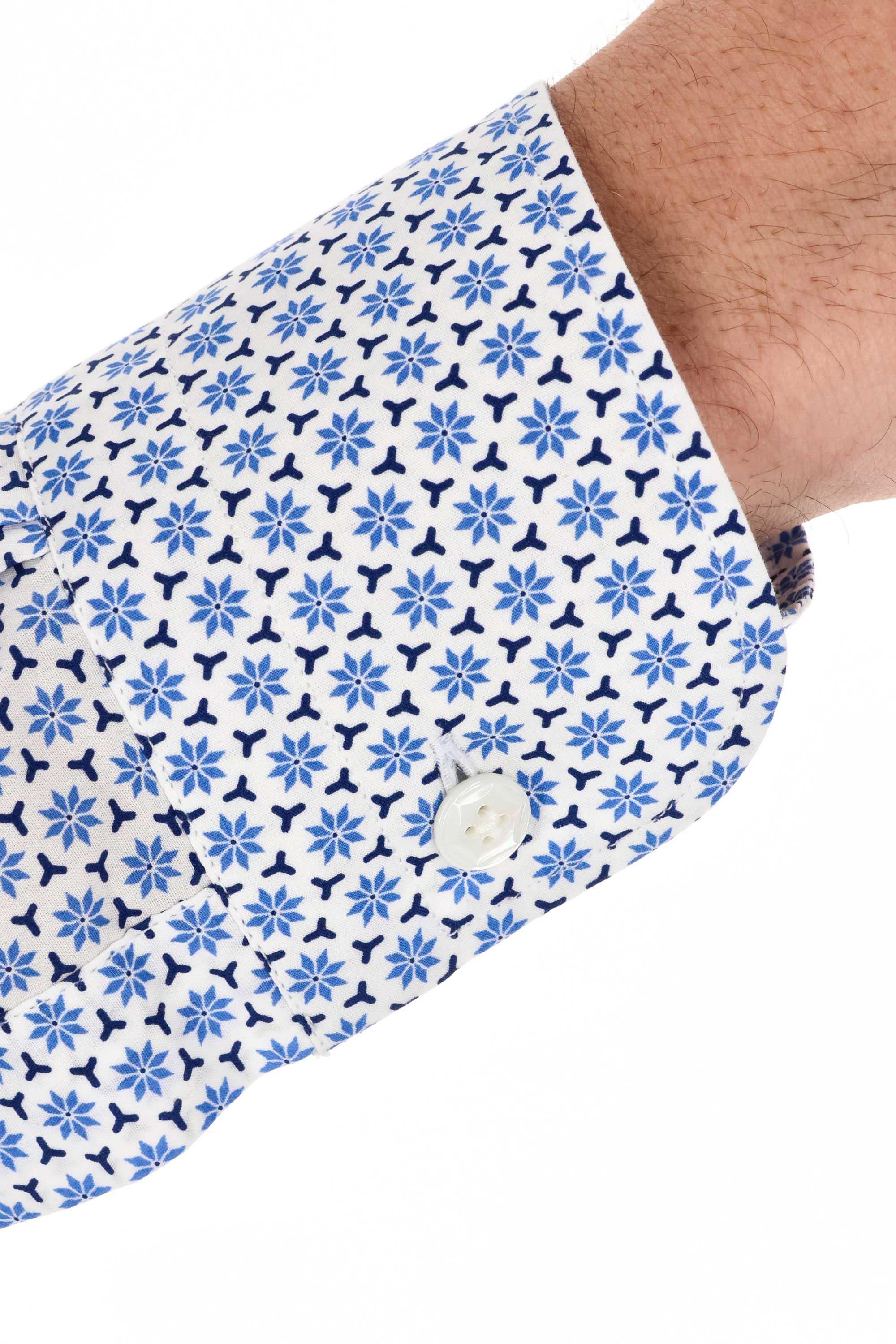 Camicia micro fantasia linea Dandylife LIU13P0147132U 0001 Barba 