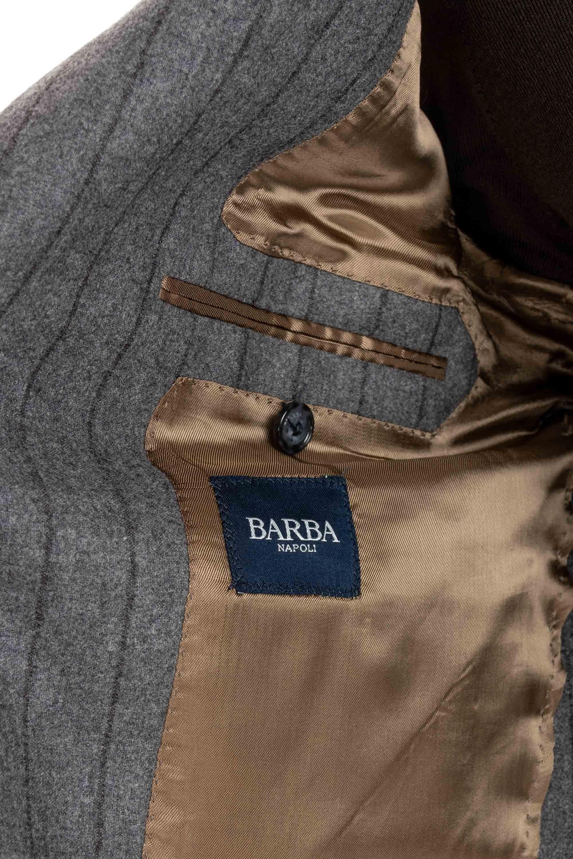 Barba Abito gessato in lana comfort S1 43010 0001 