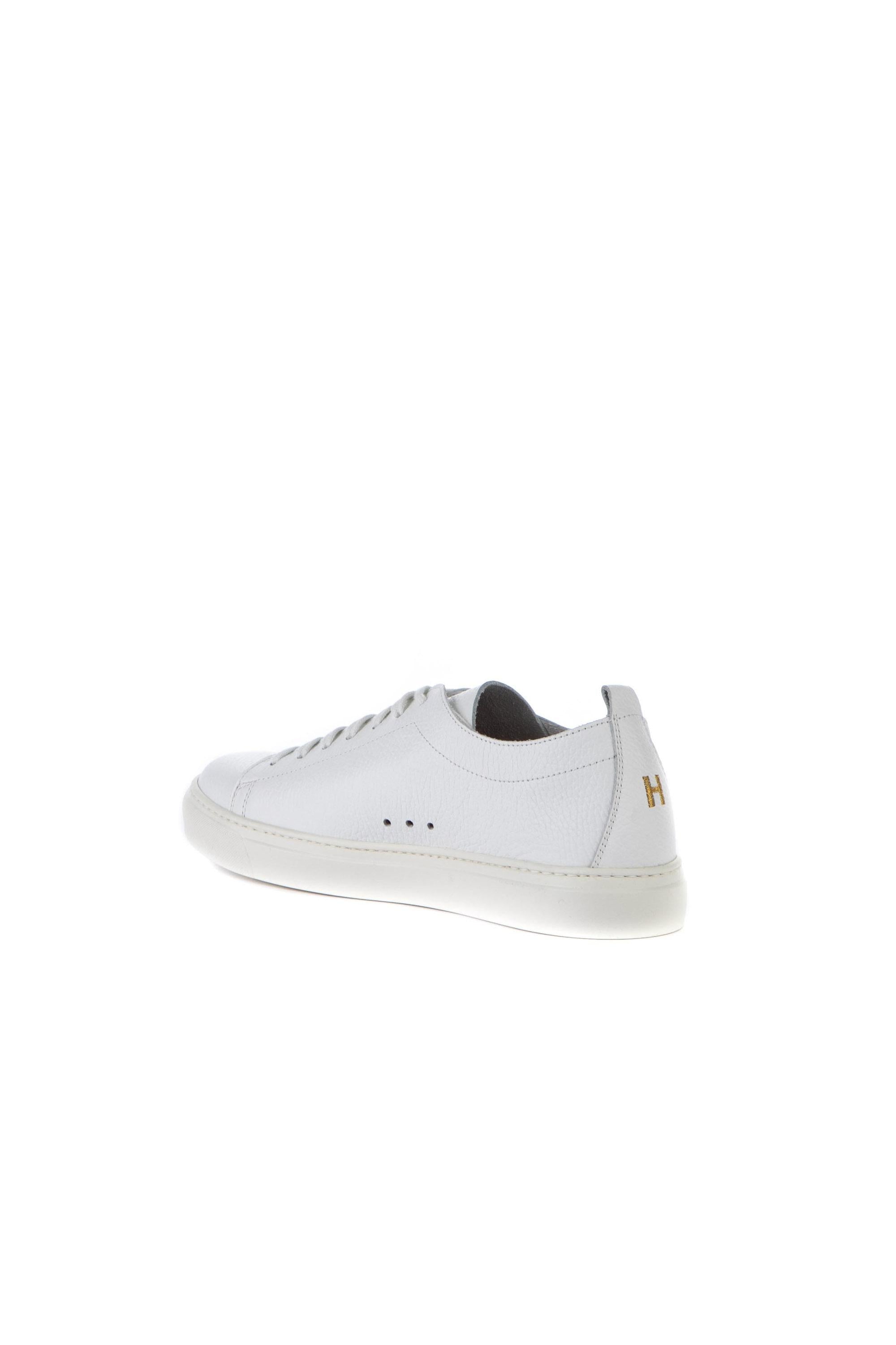 Henderson Sneakers in pelle martellata BRYAN.FP.5 BIANCO 