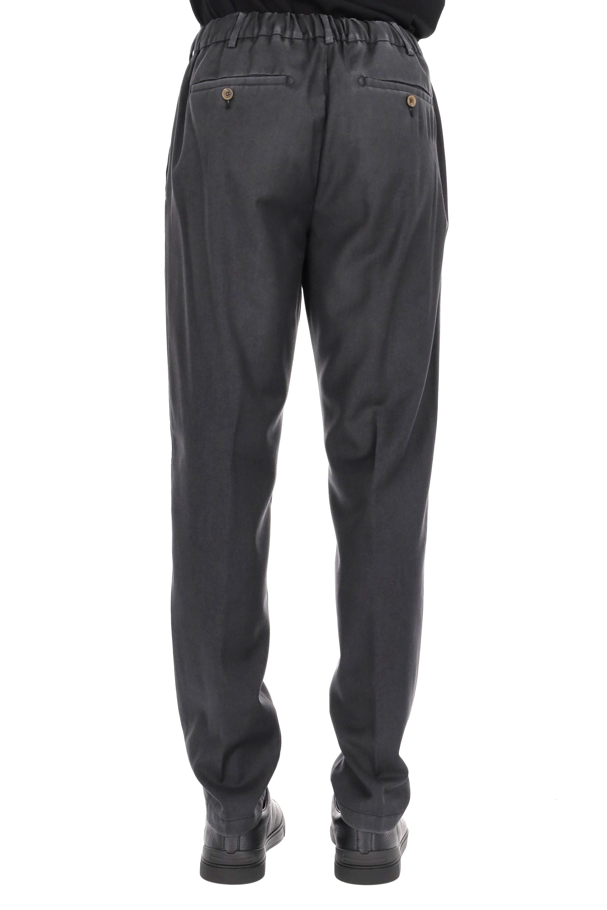 Myths Pantalone delavé in lana e cashmere 25WM12L 99/2 999 