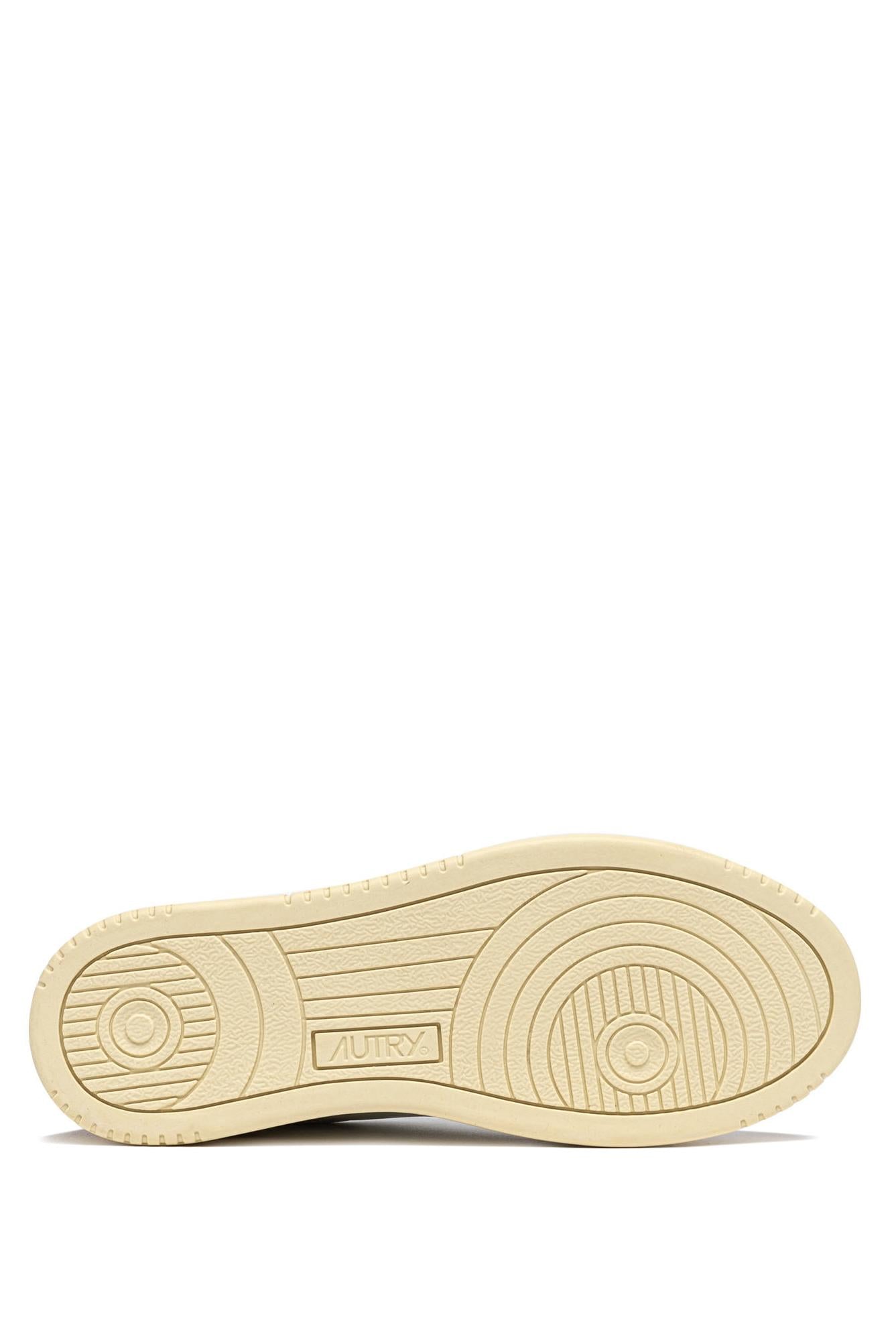 Autry Sneaker donna Medalist in pelle di capra e camoscio AULW FT04 WHT/ROSEC 
