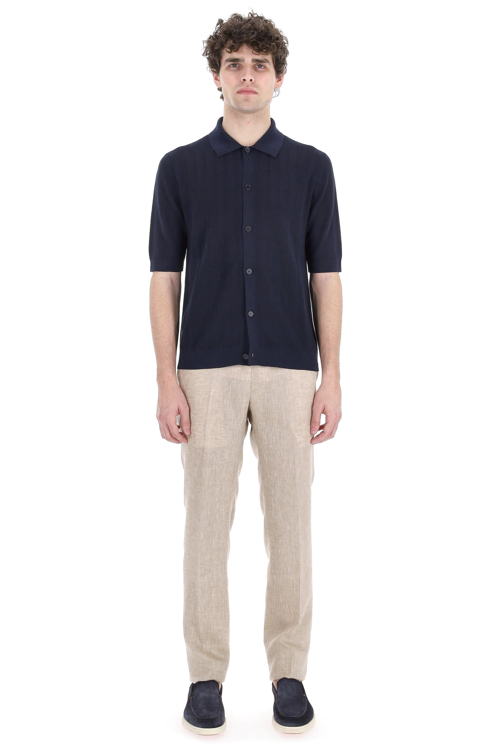 Camicia-polo in cotone B2H025 14CME 13777 Ballantyne 