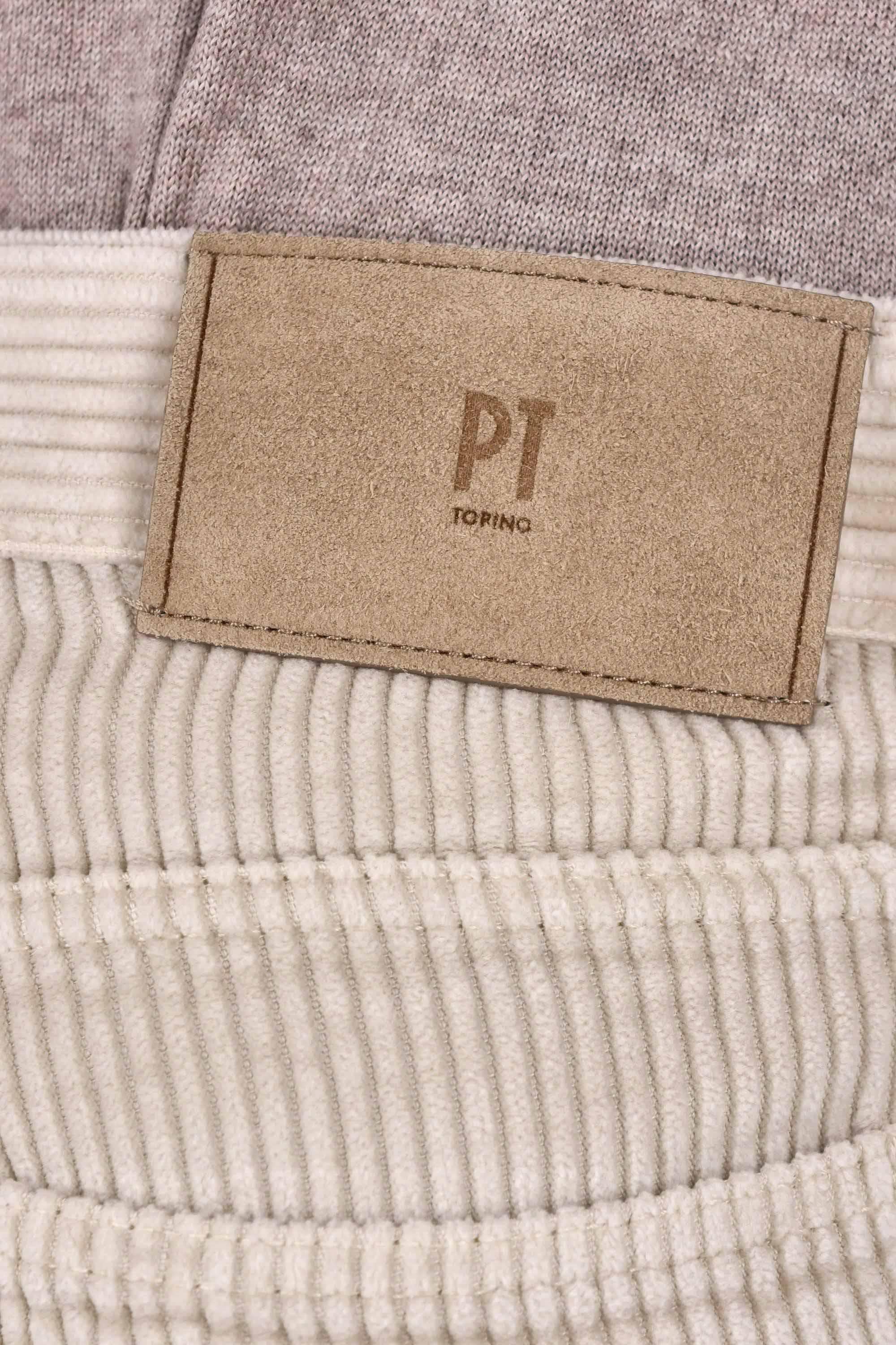 PT Denim 5 tasche color in velluto di cotone e modal Rebel fit C5RP05B0 SV09T0 Y011 