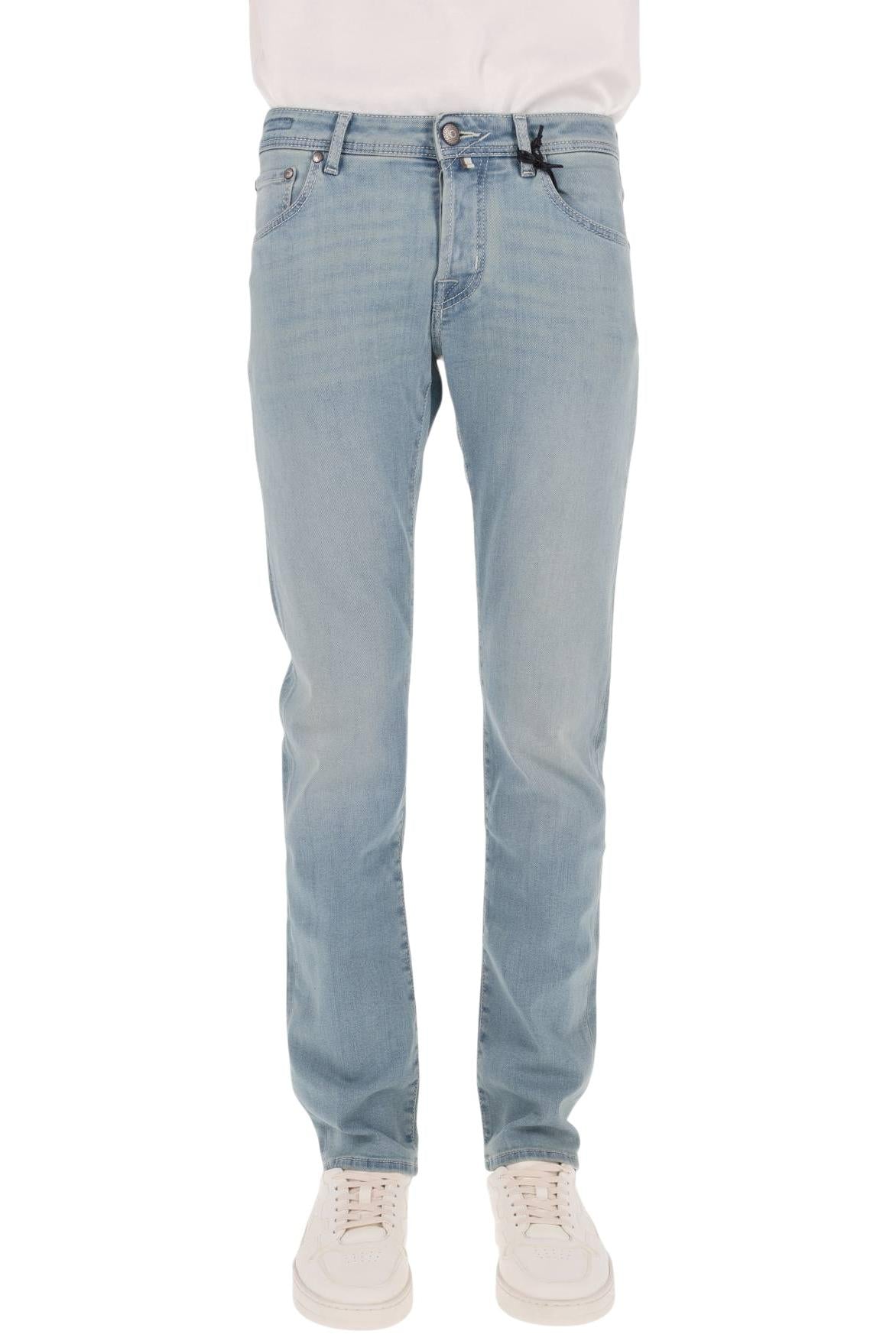 Jacob Cohen Jeans in cotone comfort etichetta cavallino intarsiato Nick fit QM006-053-P3621 NICK 300D 