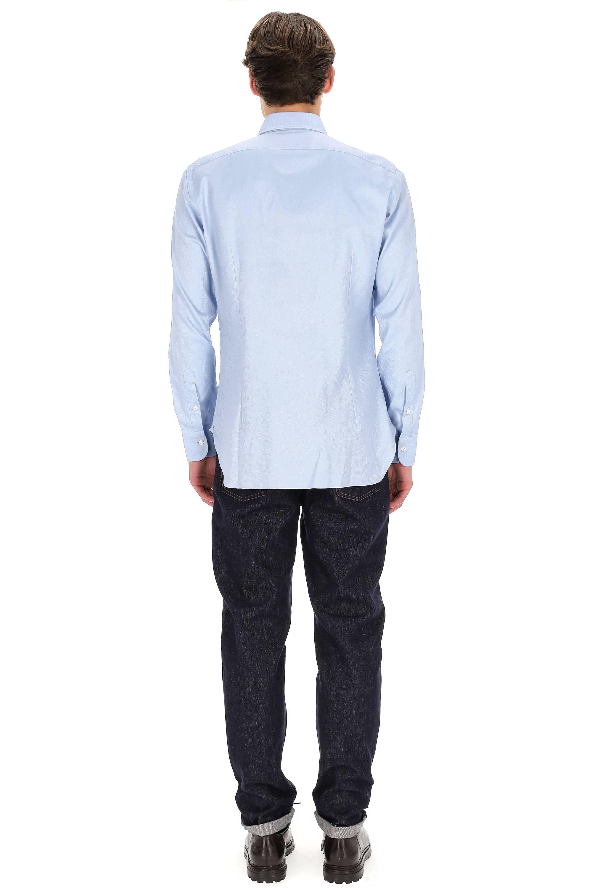 Barba Camicia sartoriale in oxford button down linea Culto K1U24P0150080.U/2 0002 