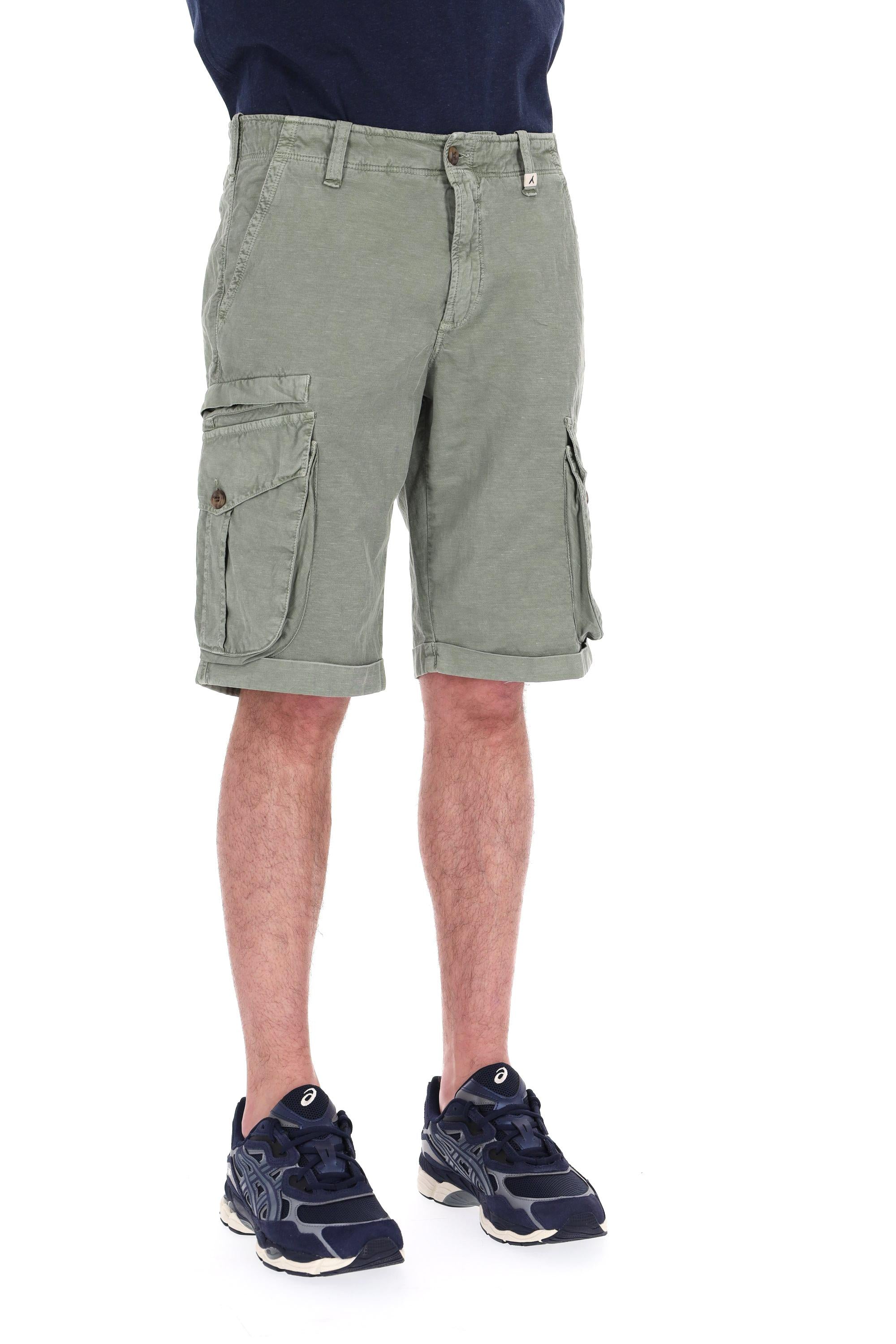 Myths Bermuda cargo in cotone-lino Zeus 25M77B 85-2 26 