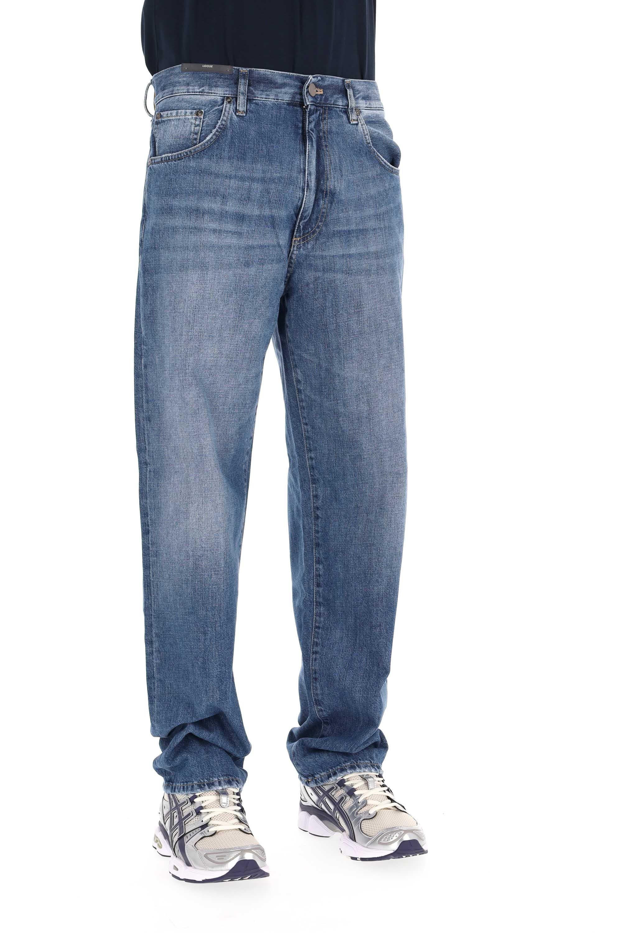Jeans denim in puro cotone Loose fit C5-AP05Z0 OA5020 MI03 PT Denim 