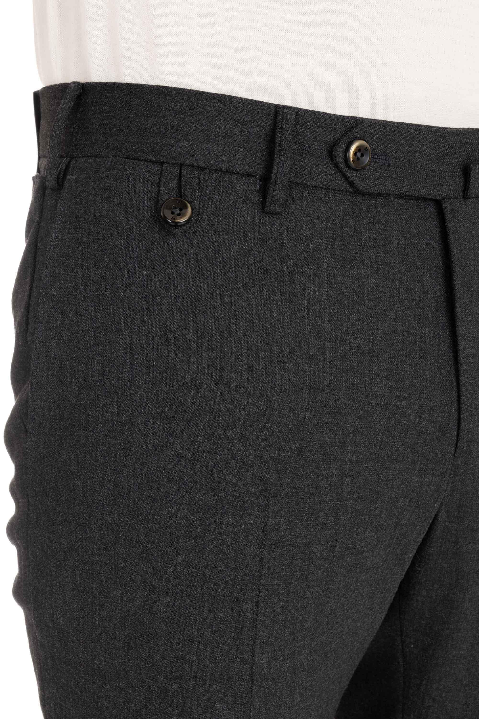 Pantalone in lana tecnica Travel superslim fit DSWPZPOCL1 PO80 0250 PT Torino 